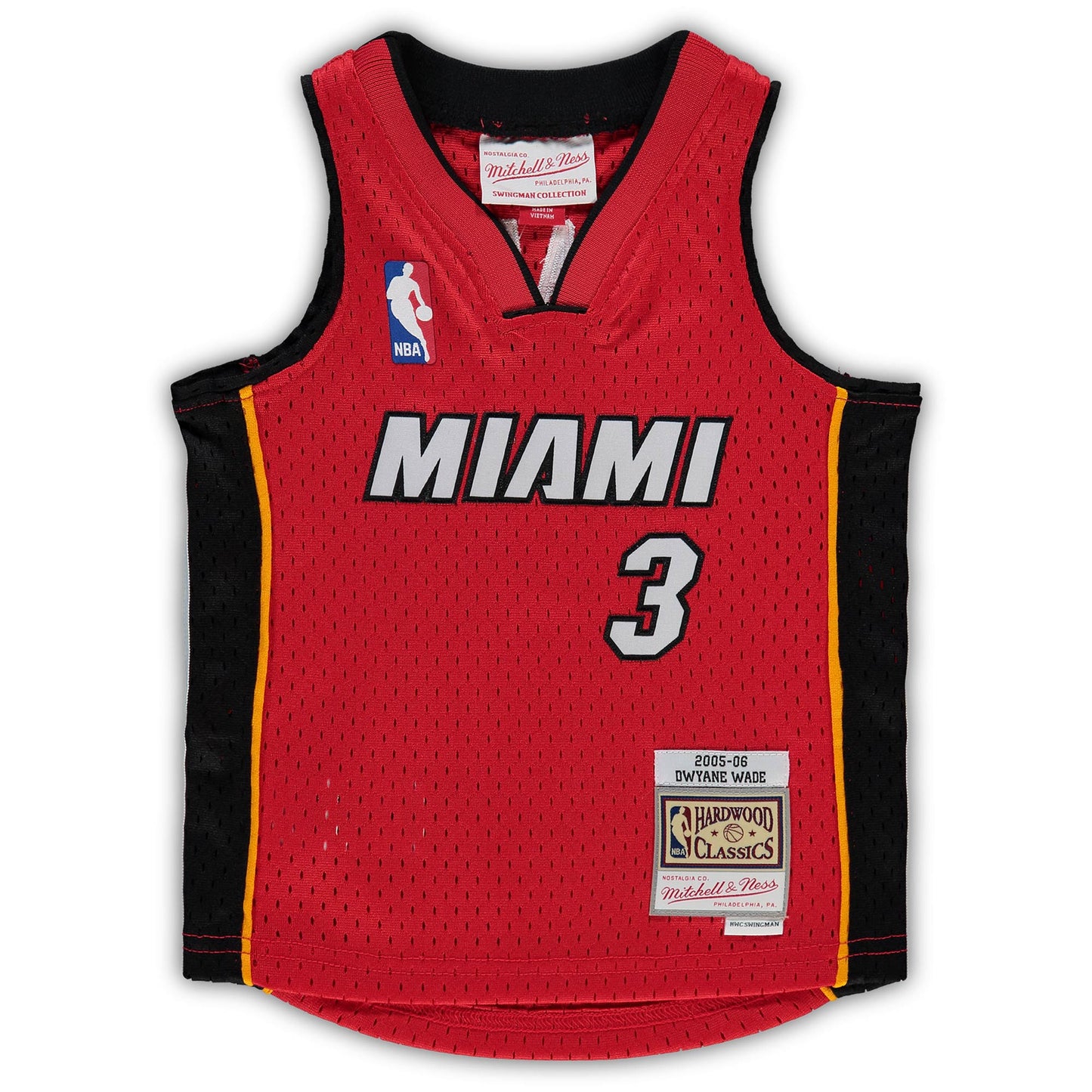 Infant Miami Heat Dwyane Wade Mitchell & Ness Red 2005/06 Hardwood Classics Player Jersey