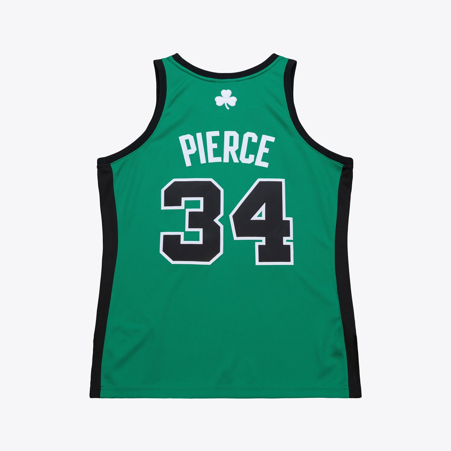 Men's Boston Celtics Paul Pierce Mitchell & Ness Kelly Green 2007-08 Hardwood Classics Authentic Jersey