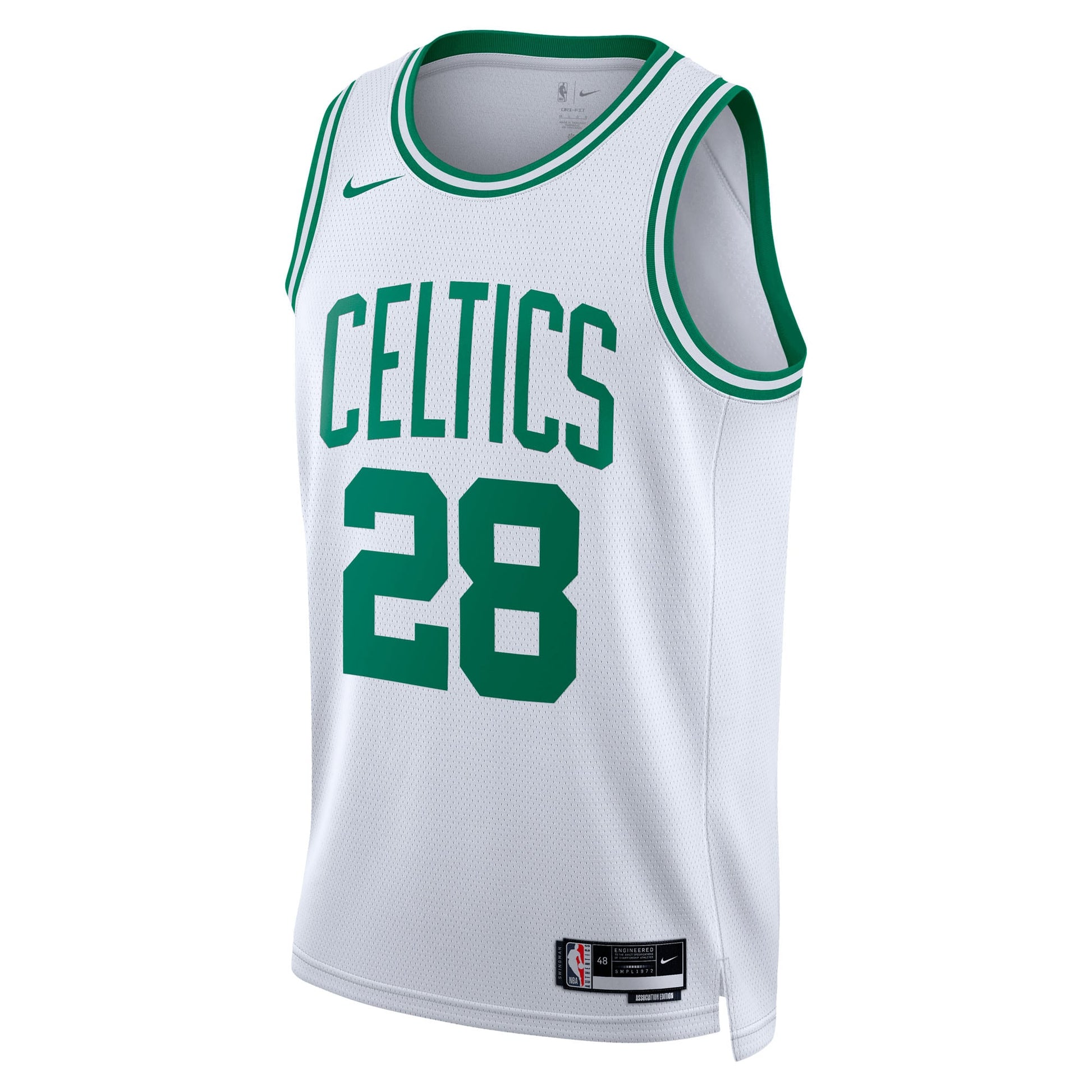 Unisex Boston Celtics Hugo González Nike White Swingman Jersey - Association Edition