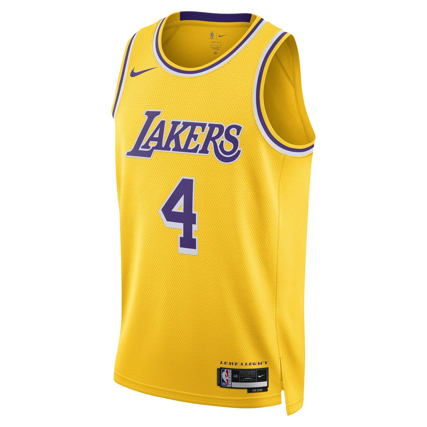 Unisex Los Angeles Lakers Dalton Knecht Nike Gold Swingman Jersey