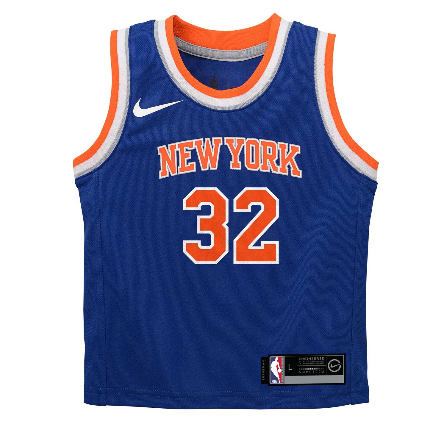 Toddler New York Knicks Karl-Anthony Towns Nike Blue Replica Swingman Jersey - Icon Edition