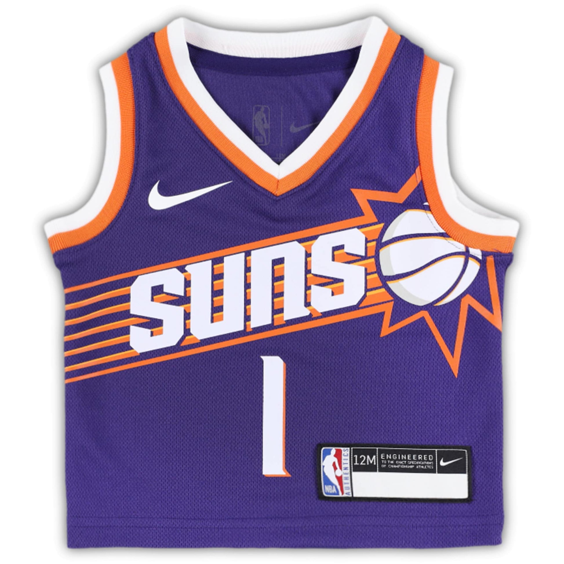 Infant Phoenix Suns Devin Booker Nike Purple Swingman Player Jersey - Icon Edition