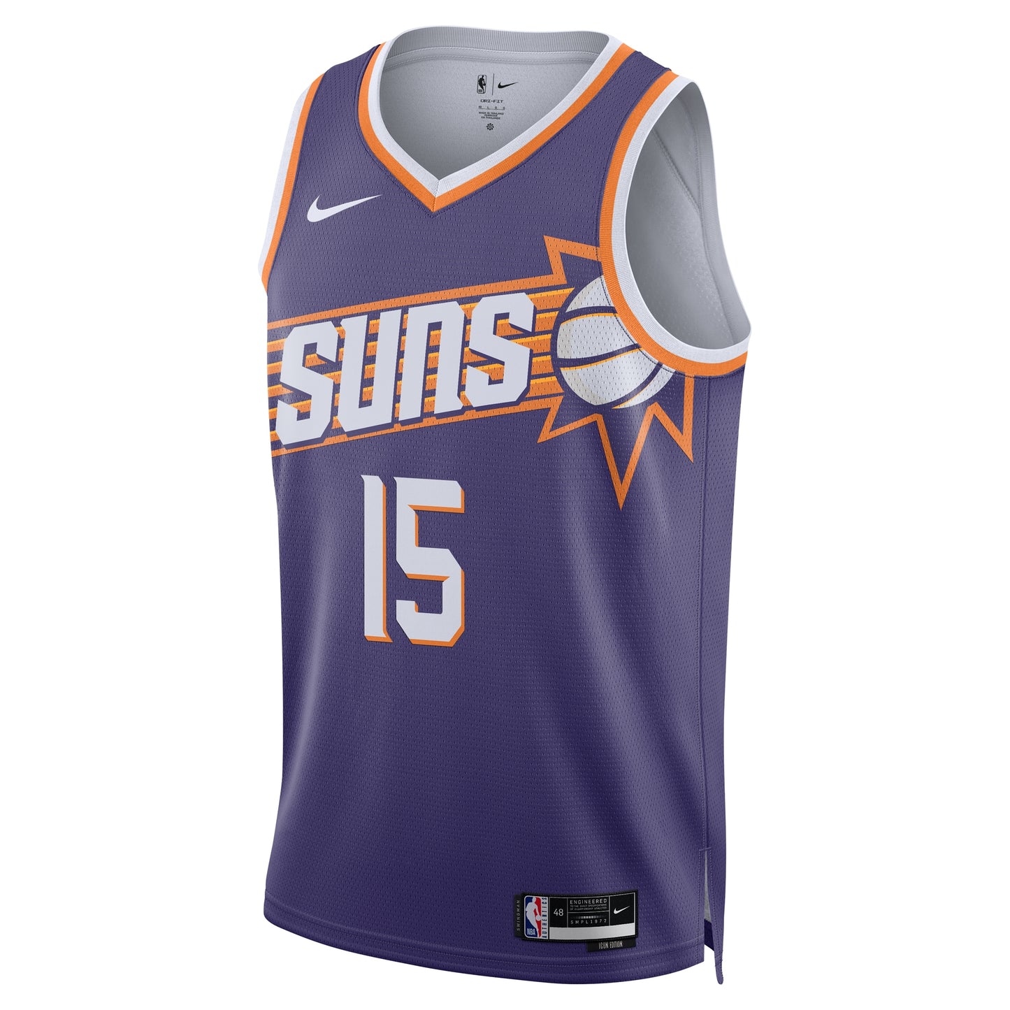 Unisex Phoenix Suns Devin Booker Nike Purple Swingman Player Jersey - Icon Edition