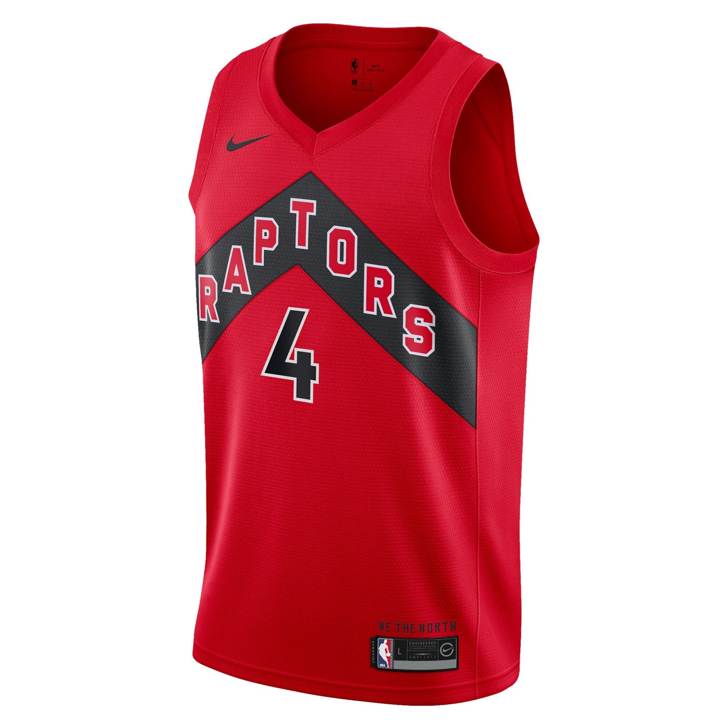 Youth Toronto Raptors Scottie Barnes Nike Red Swingman Jersey - Icon Edition