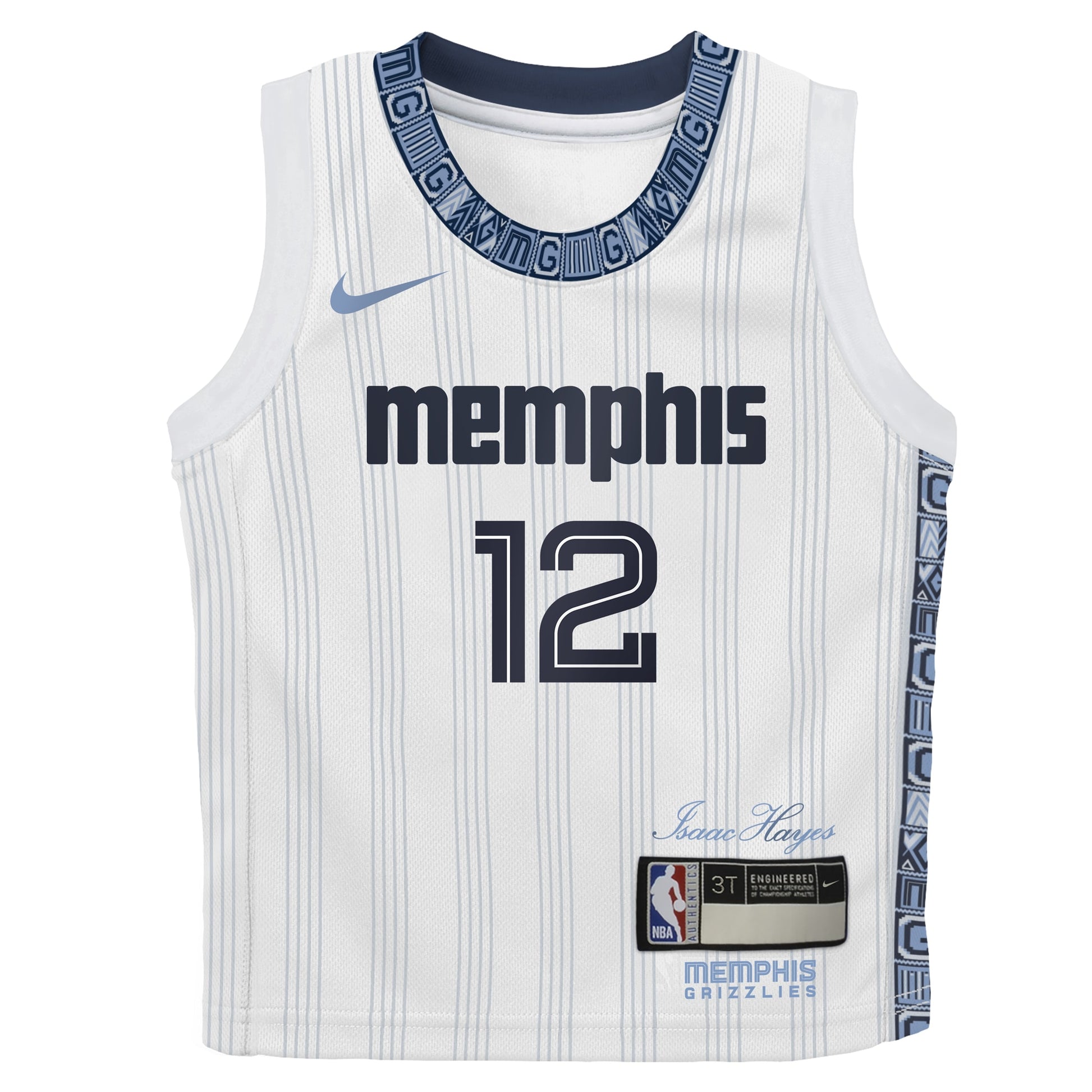 Infant Memphis Grizzlies Ja Morant Nike White 2025/26 City Edition Swingman Jersey