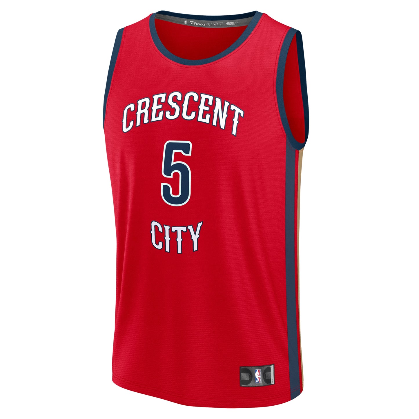 Youth New Orleans Pelicans Dejounte Murray Fanatics Red Fast Break Replica Player Jersey - Statement Edition