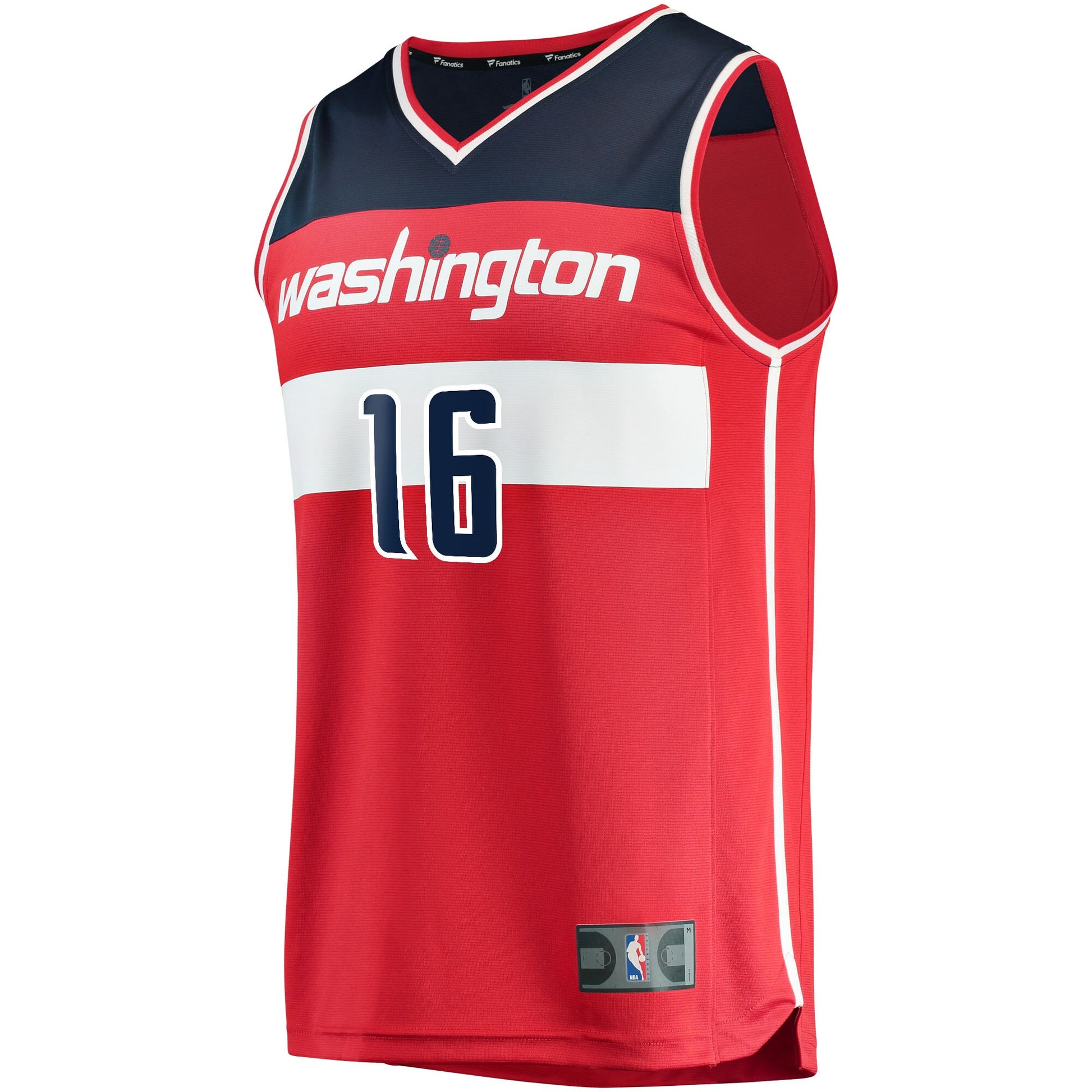 Men's Washington Wizards Anthony Gill Fanatics Red Fast Break Replica Jersey - Icon Edition