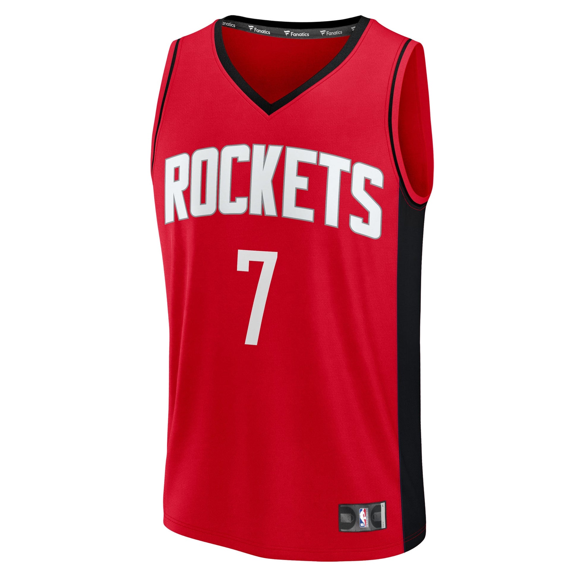 Men's Houston Rockets Kevin Durant Fanatics Red Fast Break Replica Player Jersey - Icon Edition