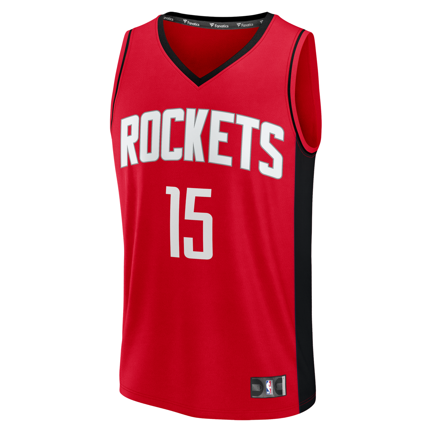 Men's Houston Rockets Reed Sheppard Fanatics Red Fast Break Replica Jersey - Icon Edition