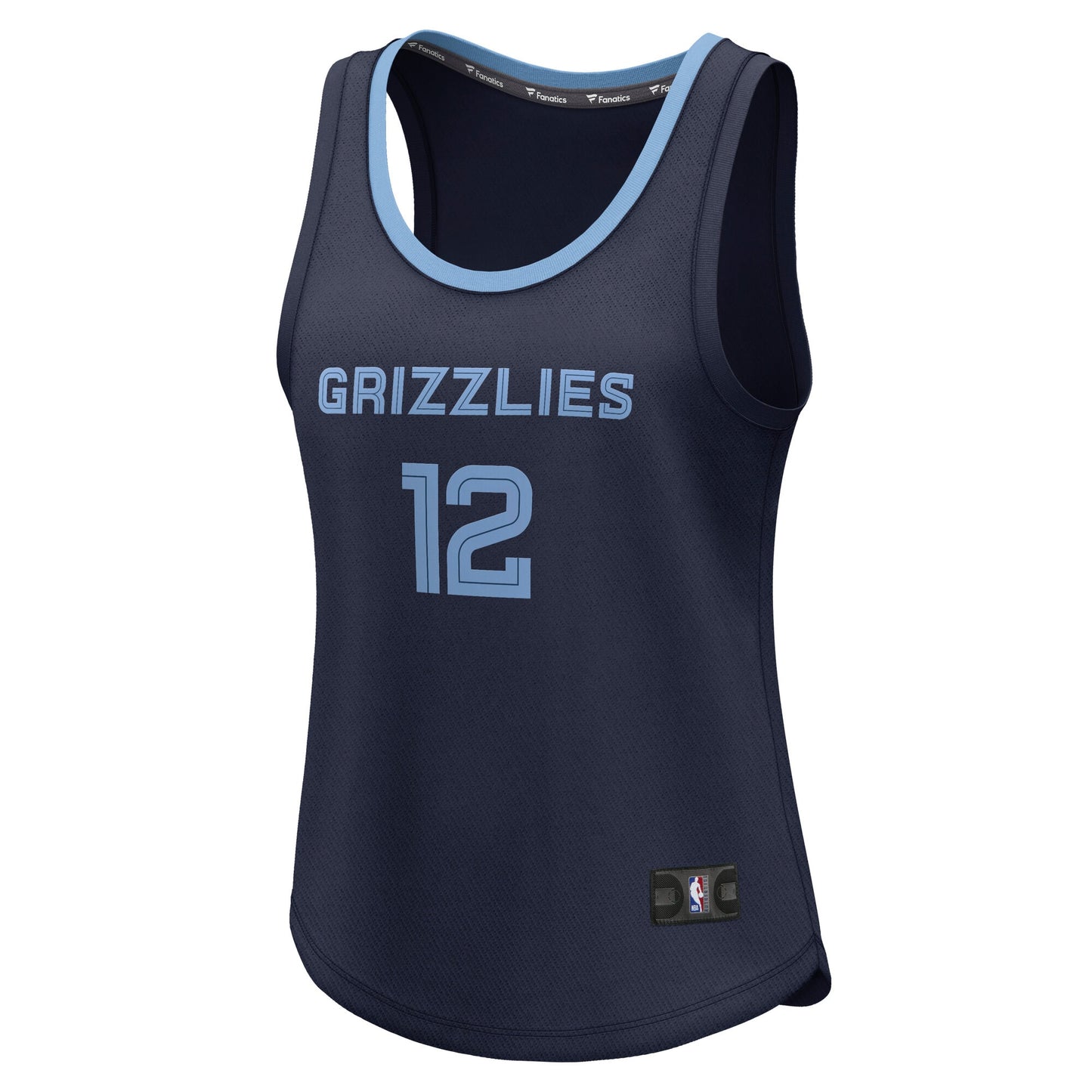 Women's Memphis Grizzlies Ja Morant Fanatics Navy Fast Break Player Jersey - Icon Edition