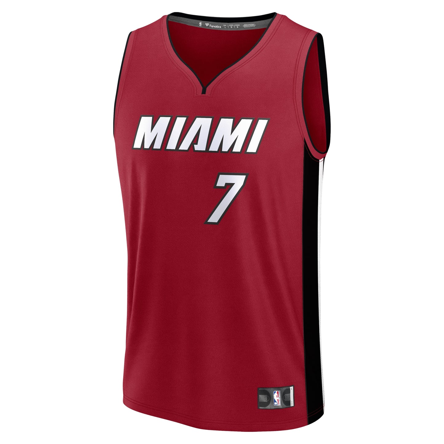 Youth Miami Heat Kel'el Ware Fanatics Red Fast Break Player Jersey - Statement Edition