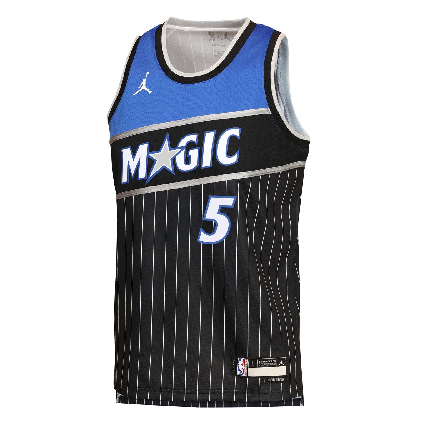 Youth Orlando Magic Paolo Banchero Jordan Brand Black Swingman Jersey - Statement Edition