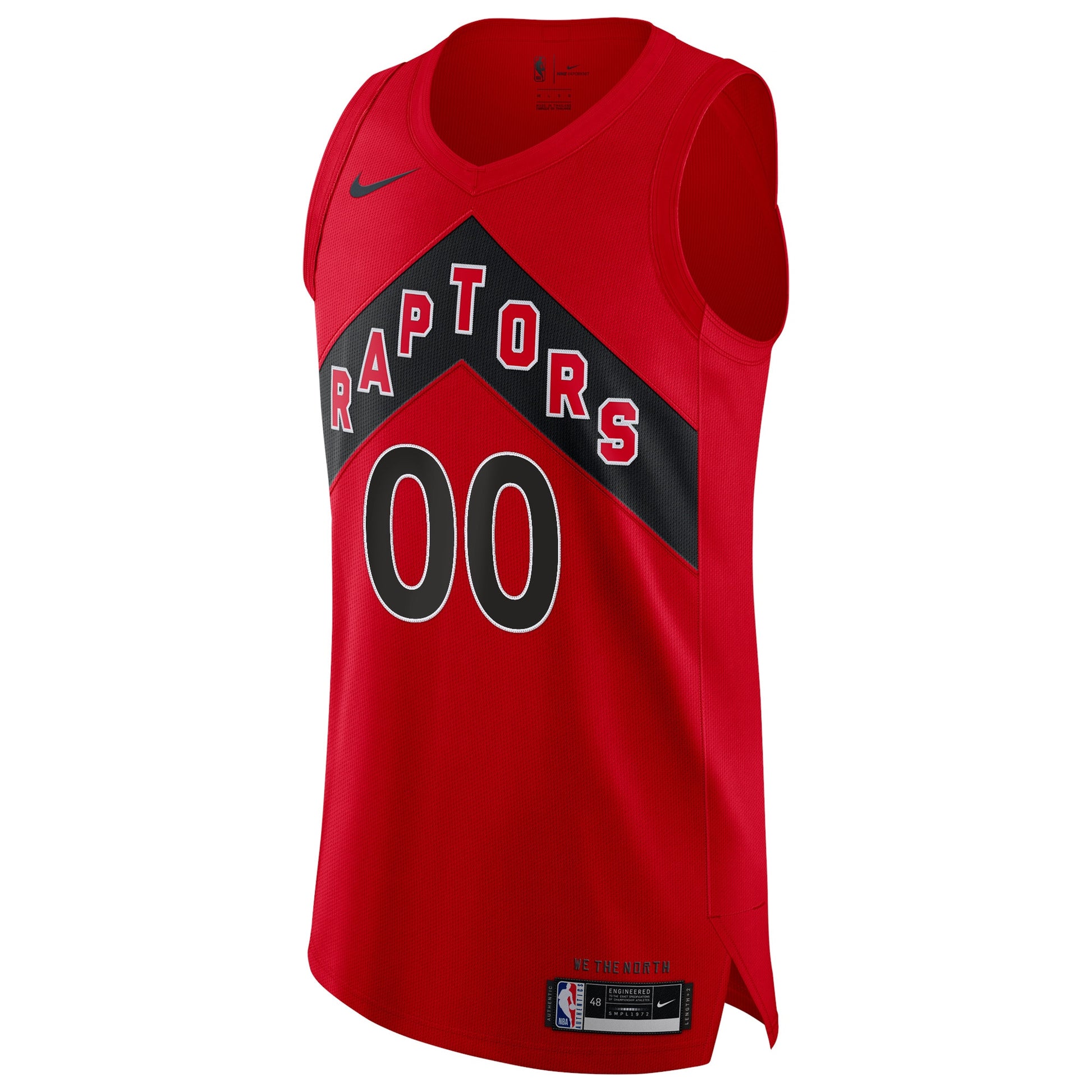 Men's Toronto Raptors Nike Red 2020/21 Authentic Custom Jersey - Icon Edition