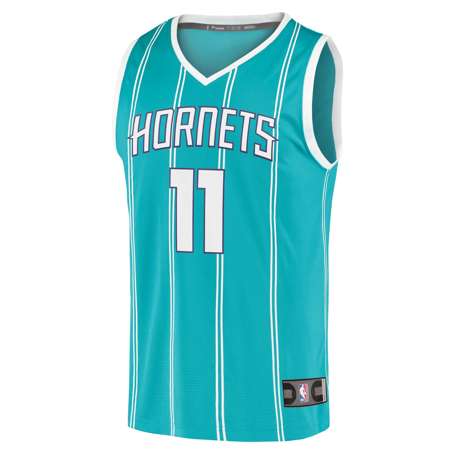 Men's Charlotte Hornets Cody Martin Fanatics Teal Fast Break Replica Jersey - Icon Edition