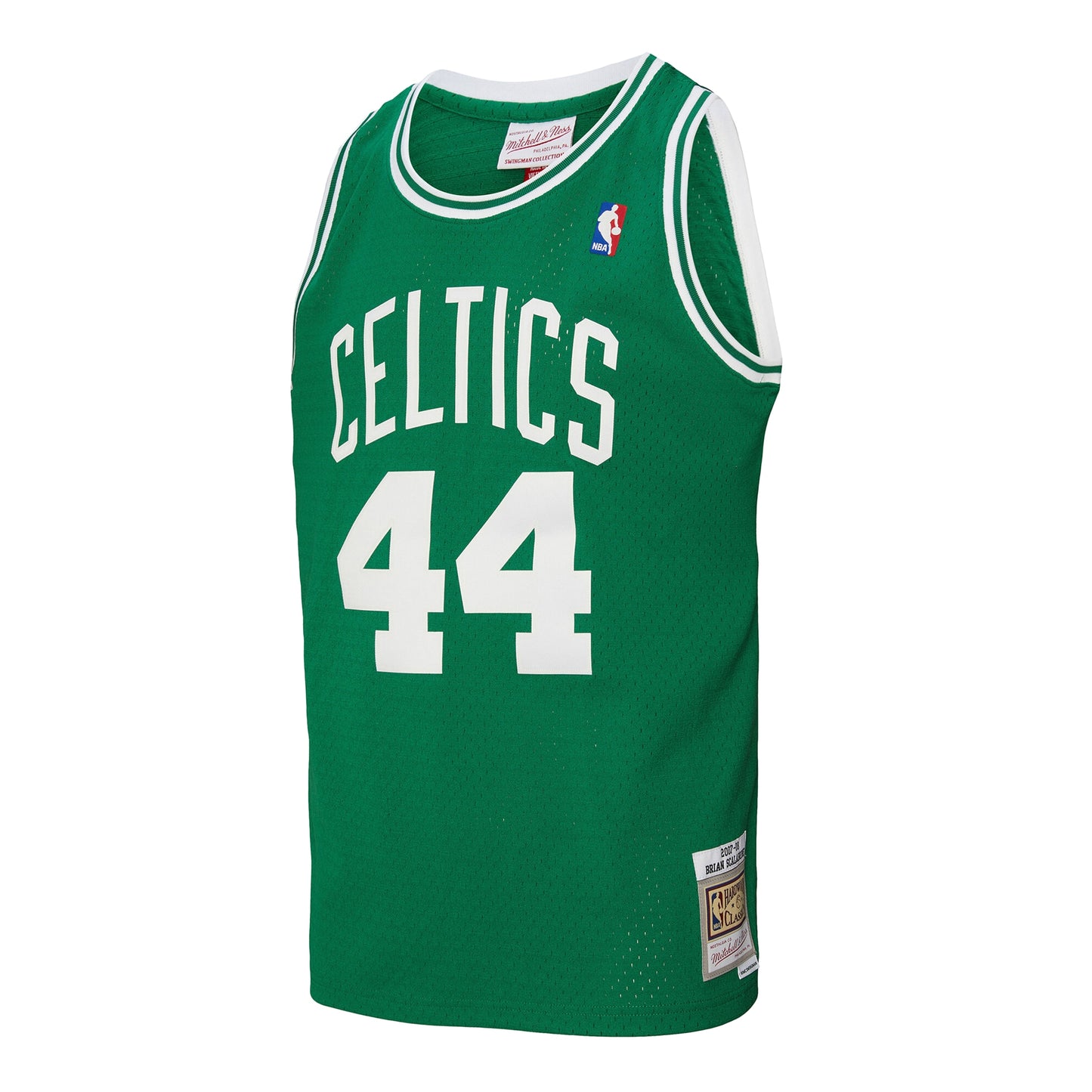 Men's Boston Celtics Brian Scalabrine Mitchell & Ness Kelly Green 2007/08 Hardwood Classics Swingman Jersey