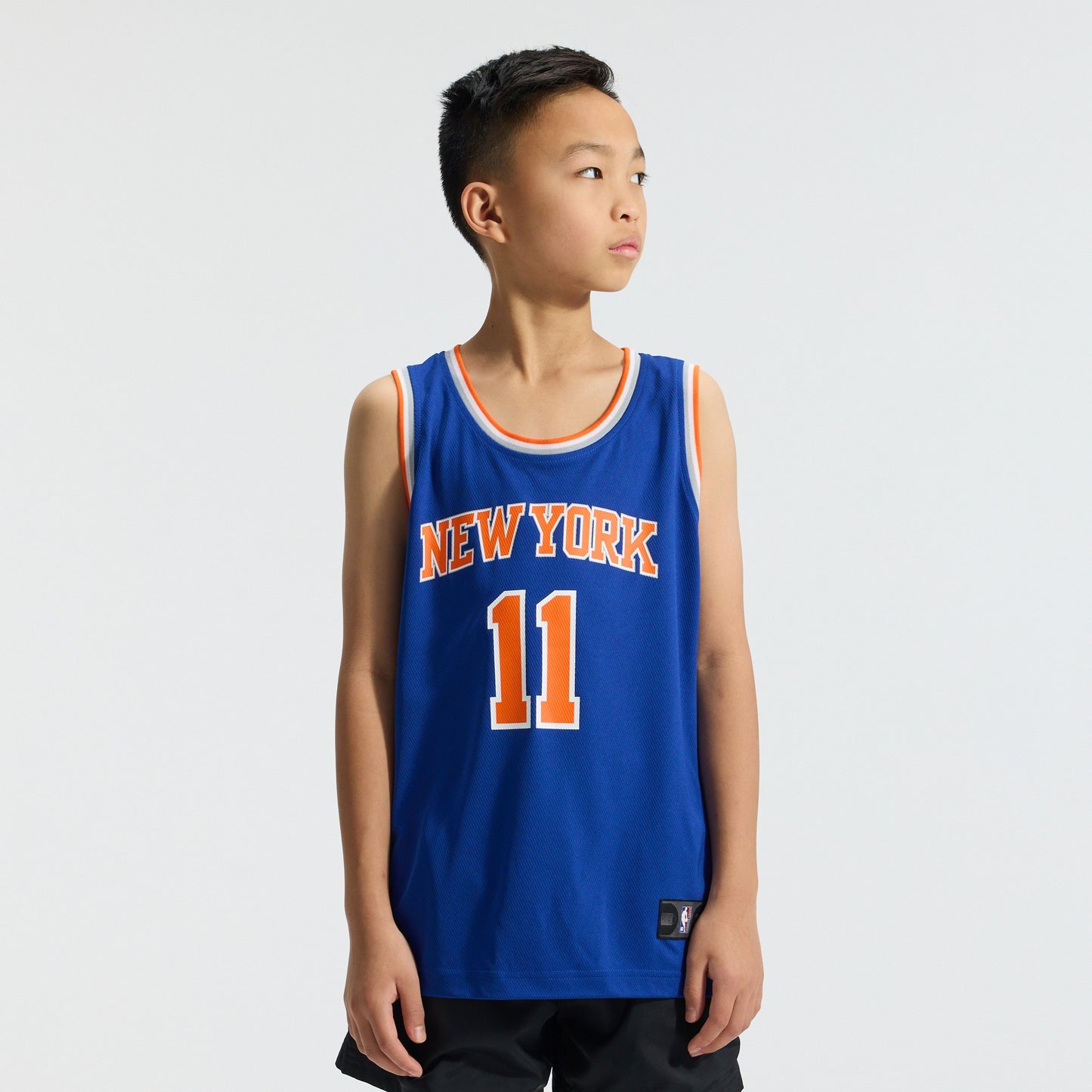 Youth New York Knicks Jalen Brunson Fanatics Blue Fast Break Replica Player Jersey - Icon Edition
