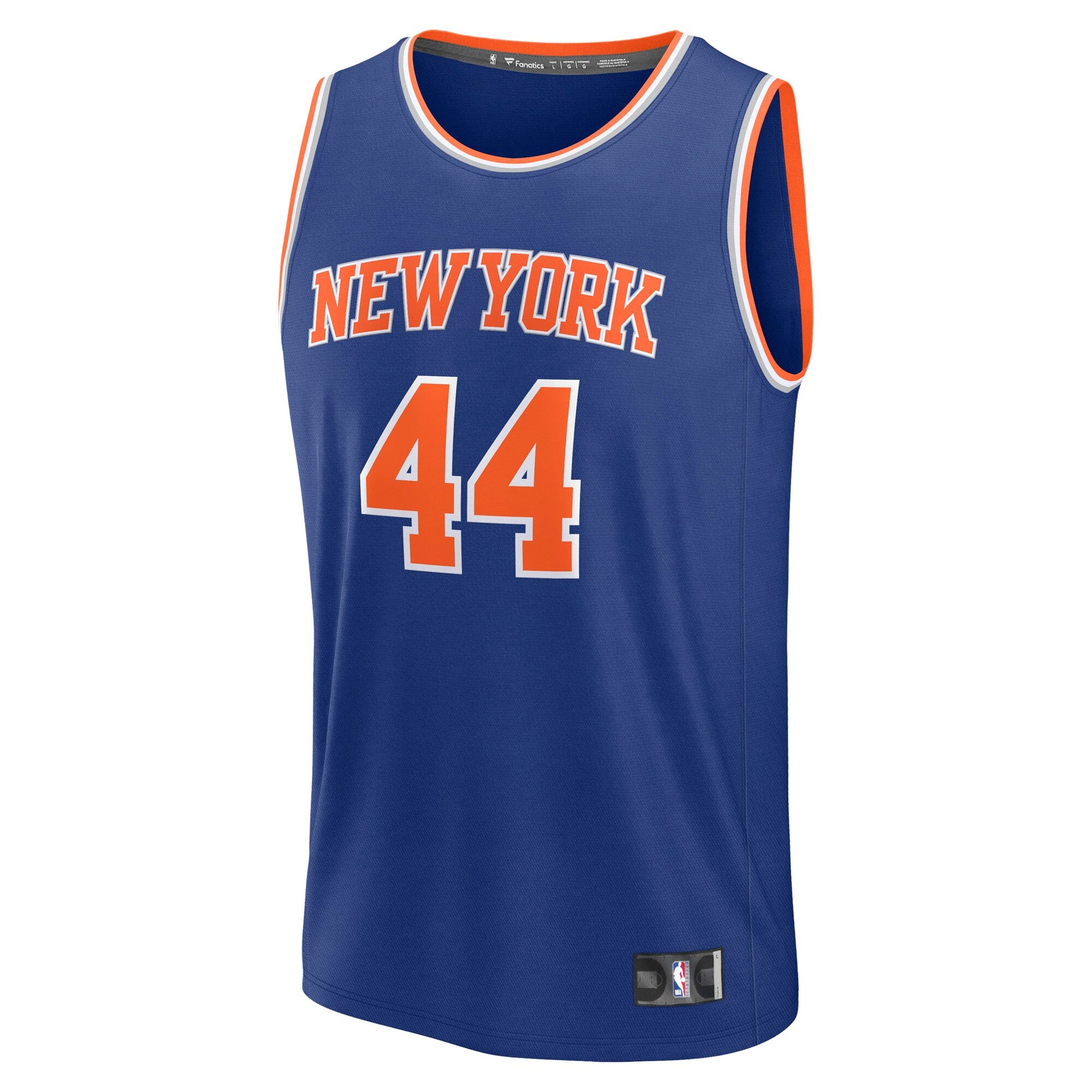 Men's New York Knicks Landry Shamet Fanatics Blue Fast Break Replica Player Jersey - Icon Edition