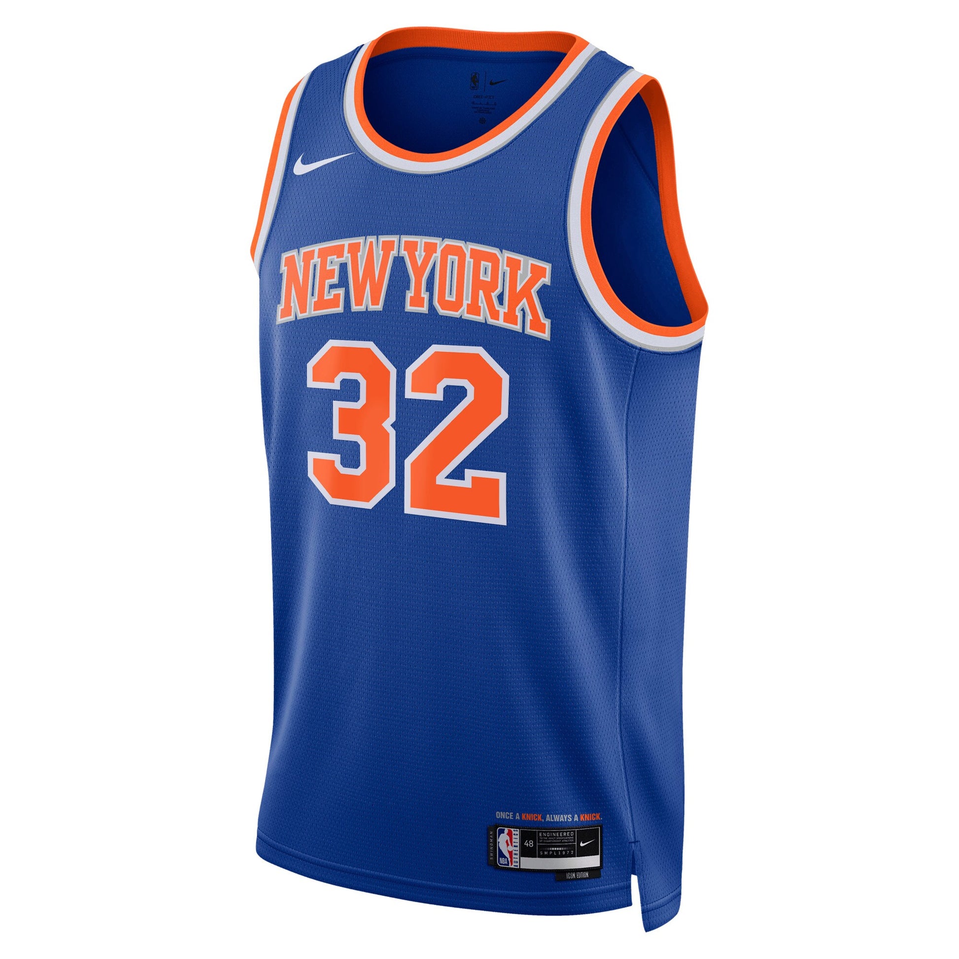 Unisex New York Knicks Karl-Anthony Towns Nike Blue Swingman Jersey - Icon Edition