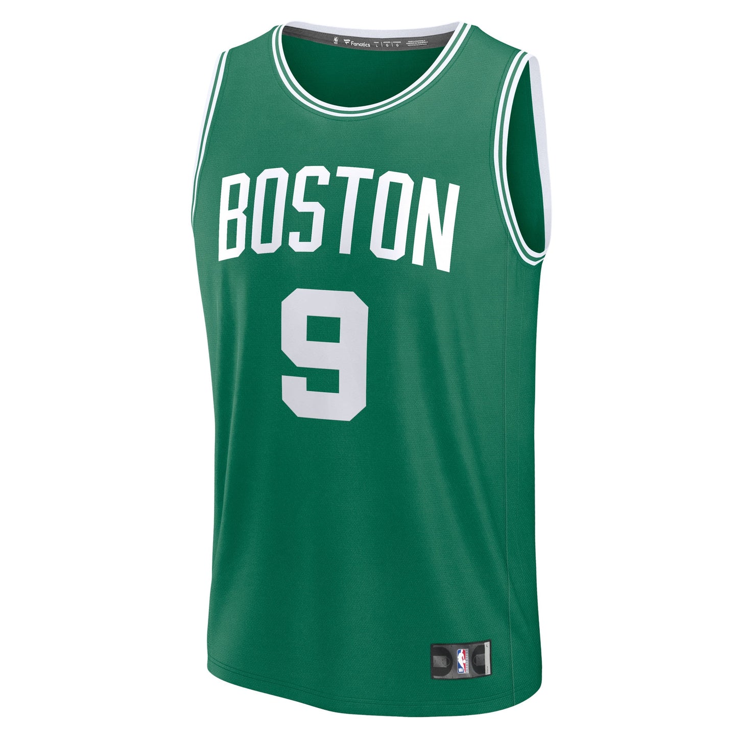 Men's Boston Celtics Derrick White Fanatics Kelly Green Fast Break Replica Player Jersey - Icon Edition