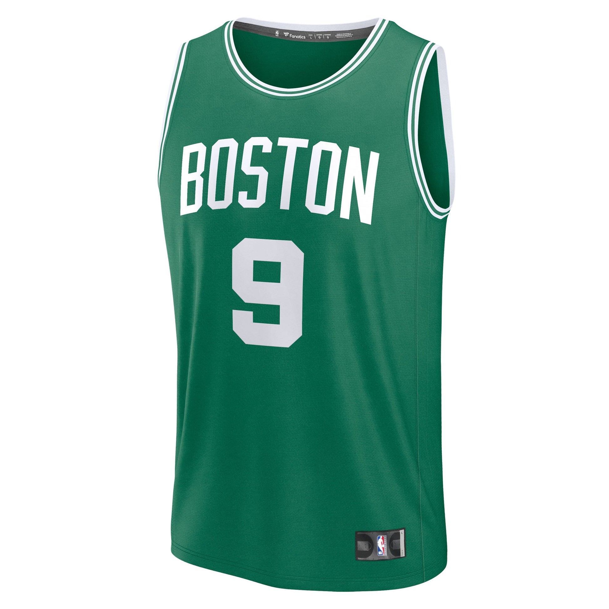 Men's Boston Celtics Derrick White Fanatics Kelly Green Fast Break Replica Player Jersey - Icon Edition