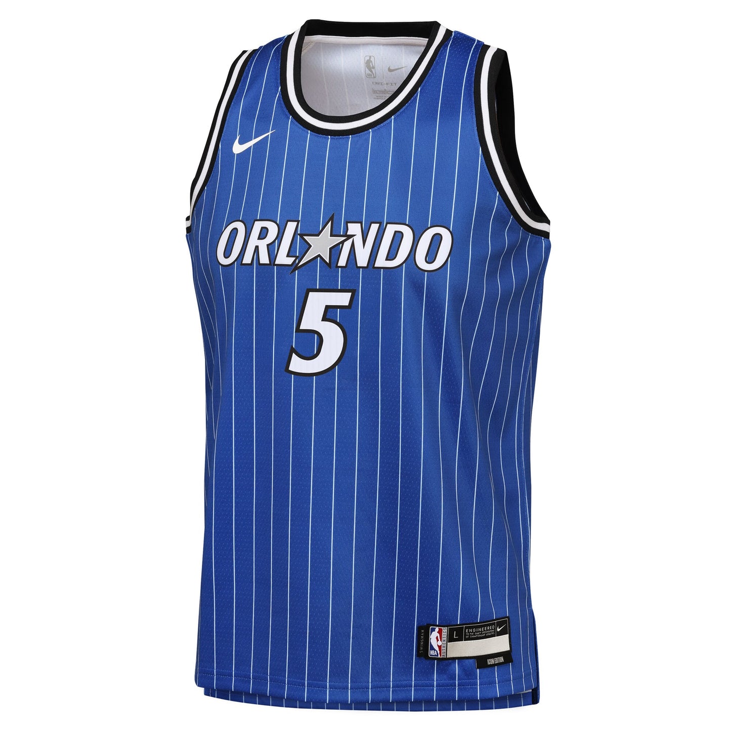 Youth Orlando Magic Paolo Banchero Nike Blue Icon Edition Swingman Jersey