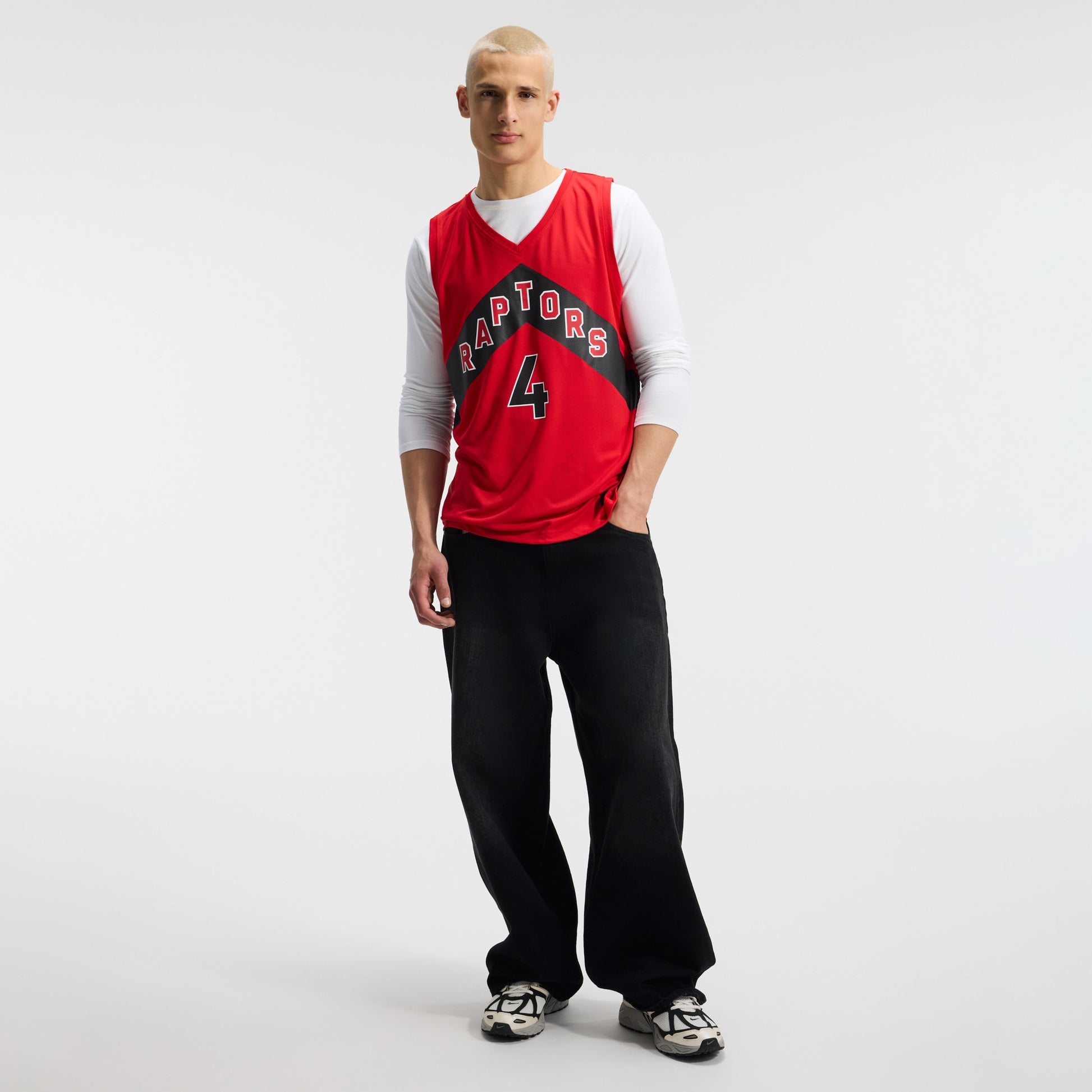 Men's Toronto Raptors Scottie Barnes Fanatics Red Fast Break Replica Jersey - Icon Edition
