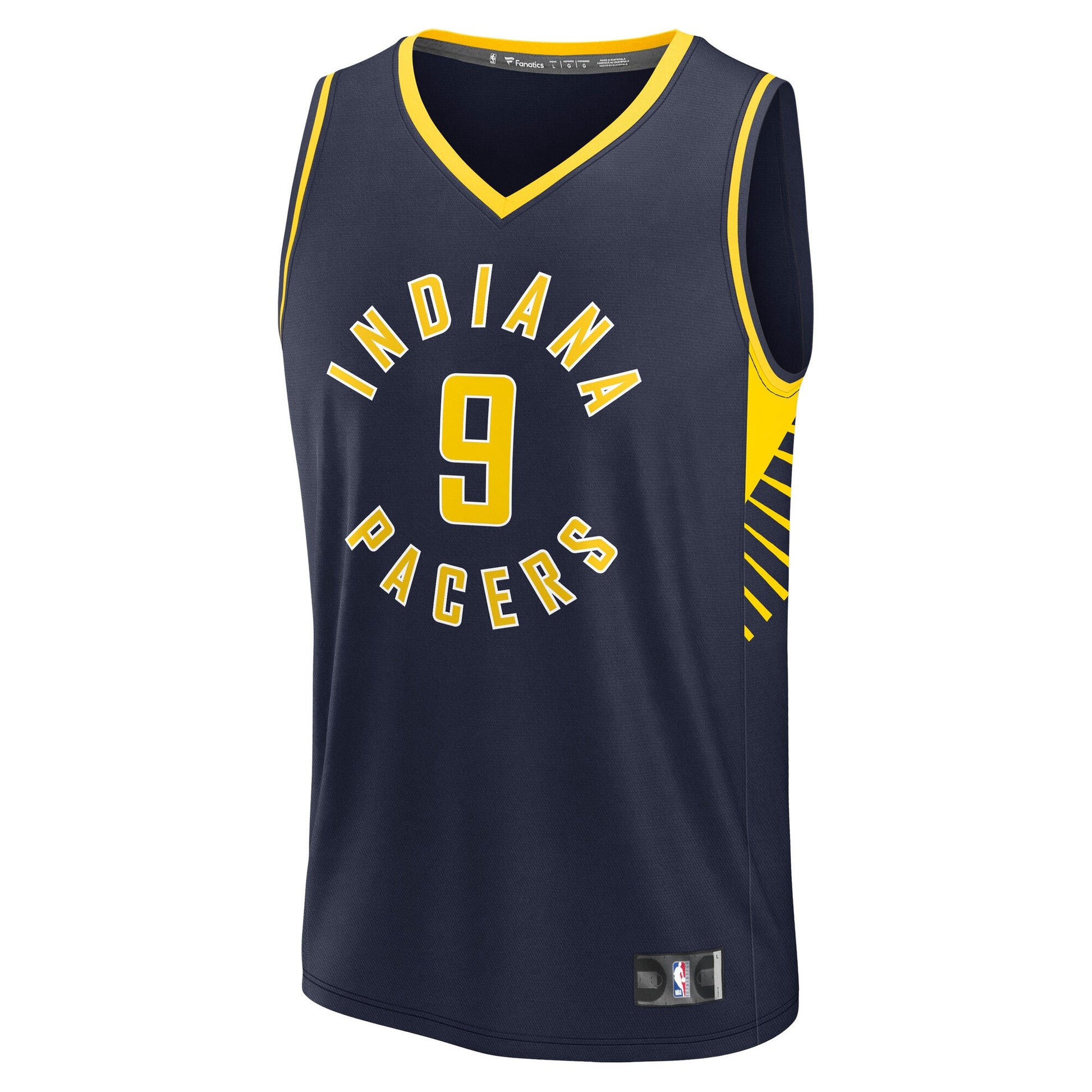 Men's Indiana Pacers T.J. McConnell Fanatics Navy Fast Break Replica Jersey - Icon Edition