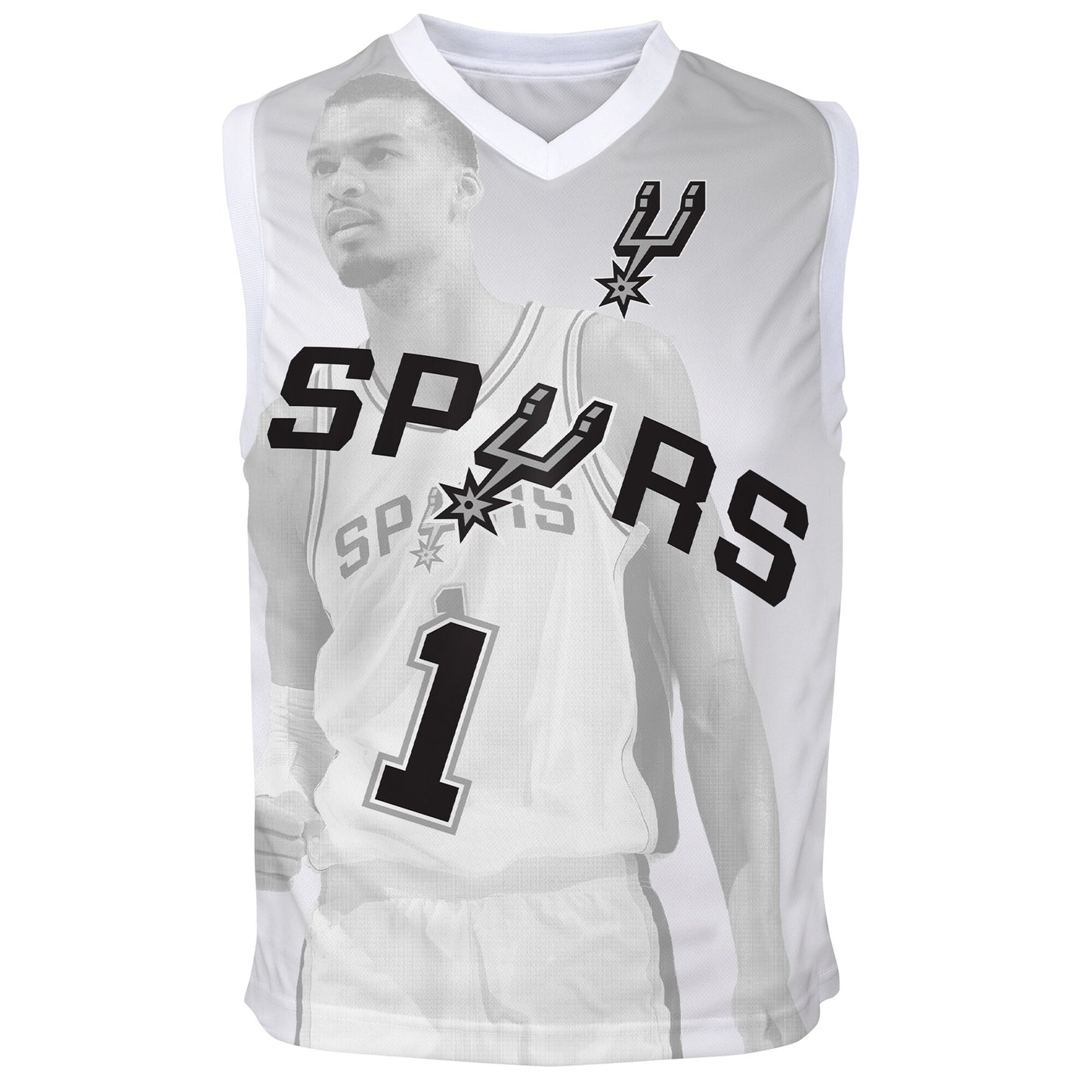 Youth San Antonio Spurs Victor Wembanyama Outerstuff Silver Hometown Fashion Jersey