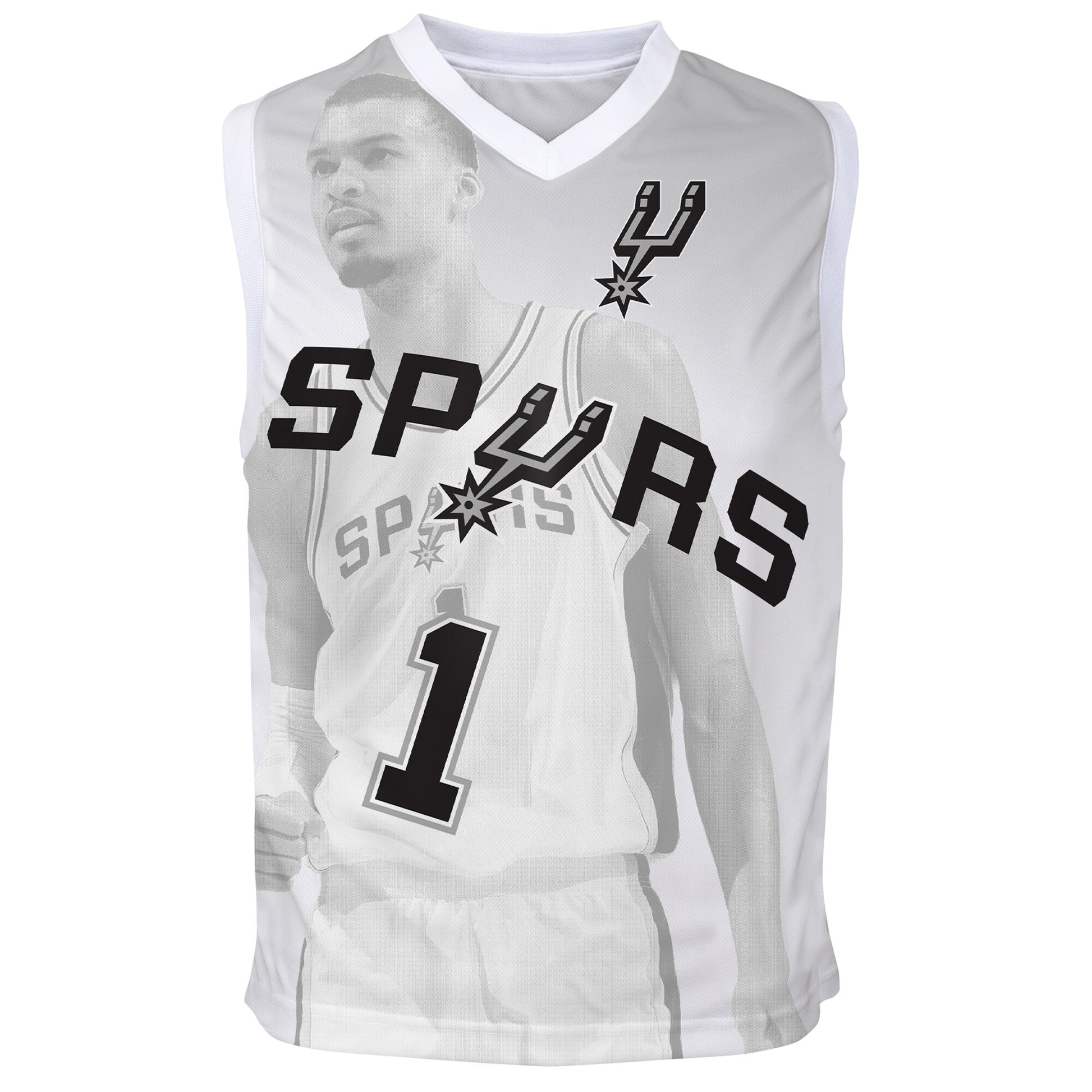 Youth San Antonio Spurs Victor Wembanyama Outerstuff Silver Hometown Fashion Jersey