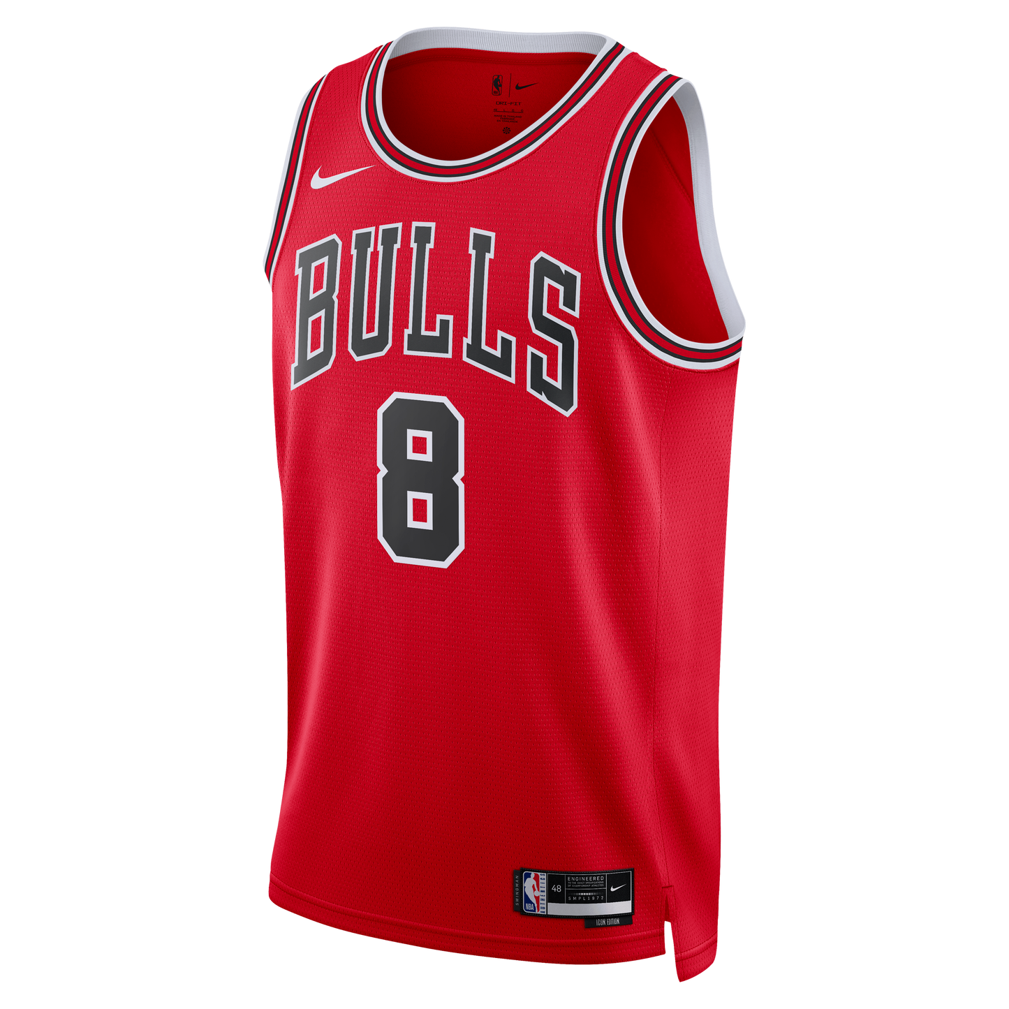 Youth Chicago Bulls Caleb Wilson Nike Red Swingman Jersey - Icon Edition