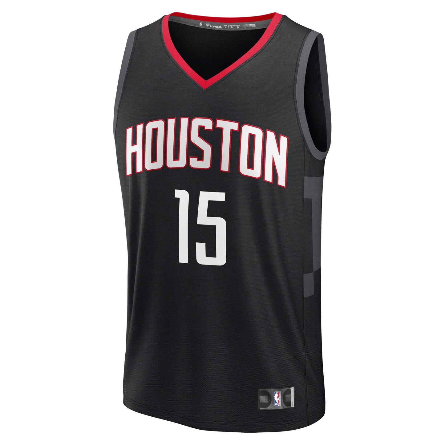 Men's Houston Rockets Reed Sheppard Fanatics Black Fast Break Replica Player Jersey - Statement Edition