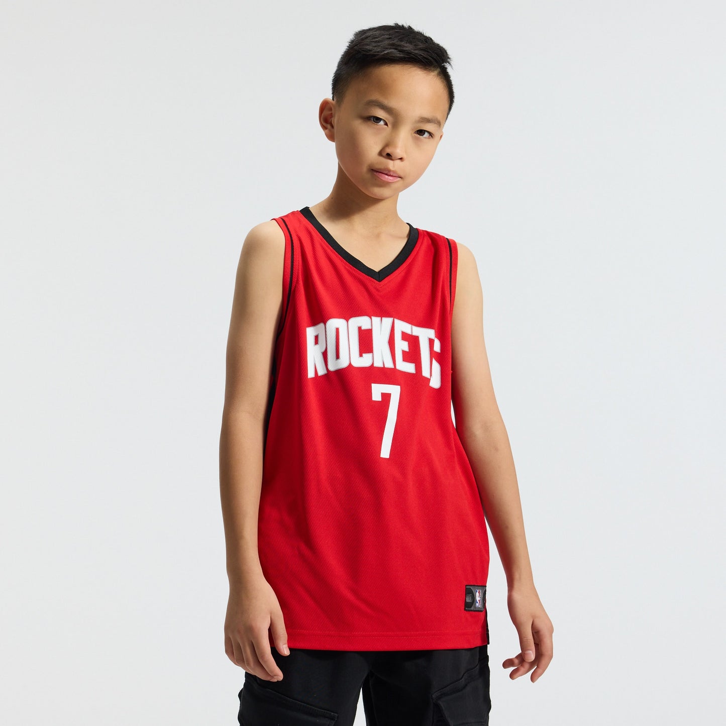Youth Houston Rockets Kevin Durant Fanatics Red Fast Break Jersey - Icon Edition