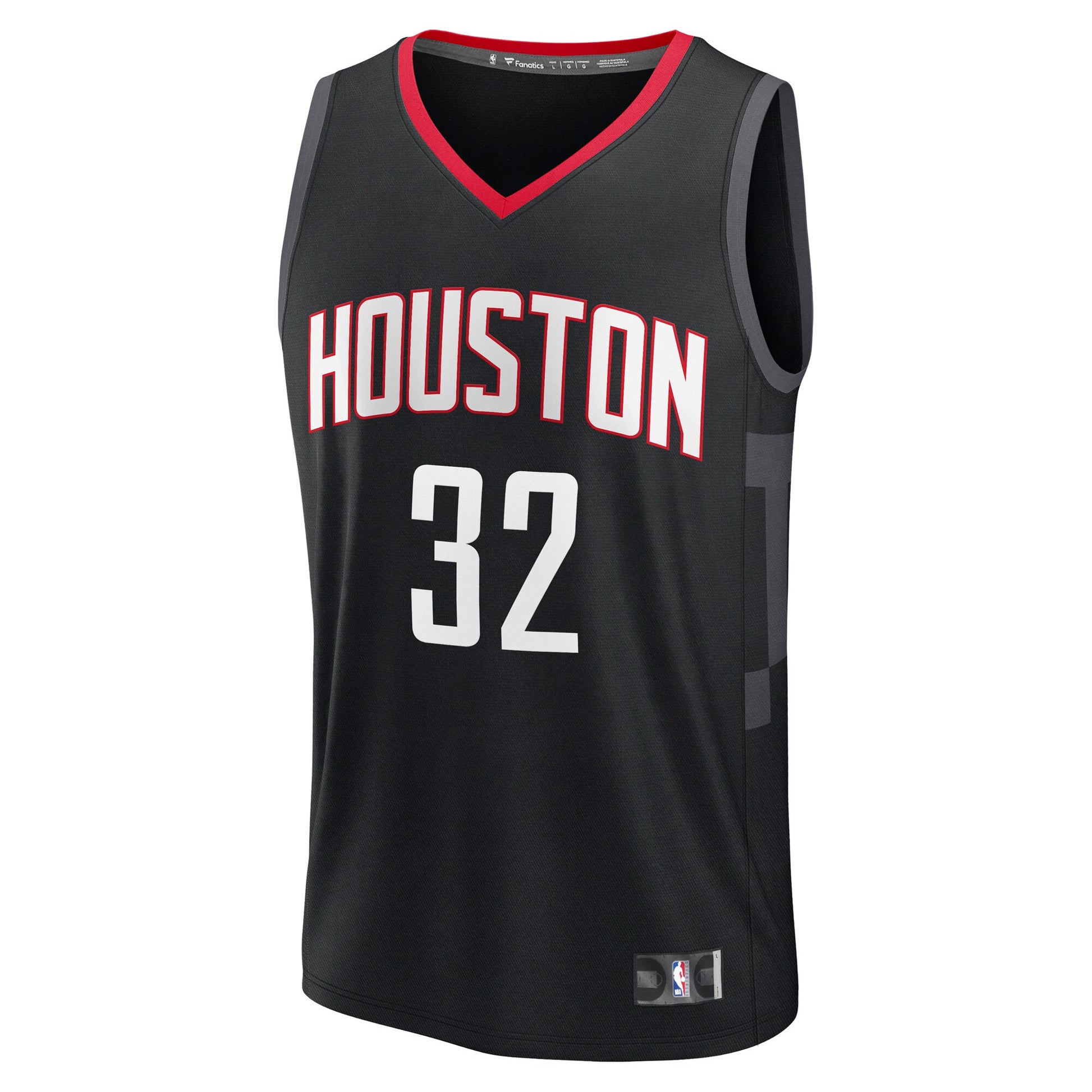 Men's Houston Rockets Jeff Green Fanatics Black Fast Break Replica Player Jersey - Statement Edition