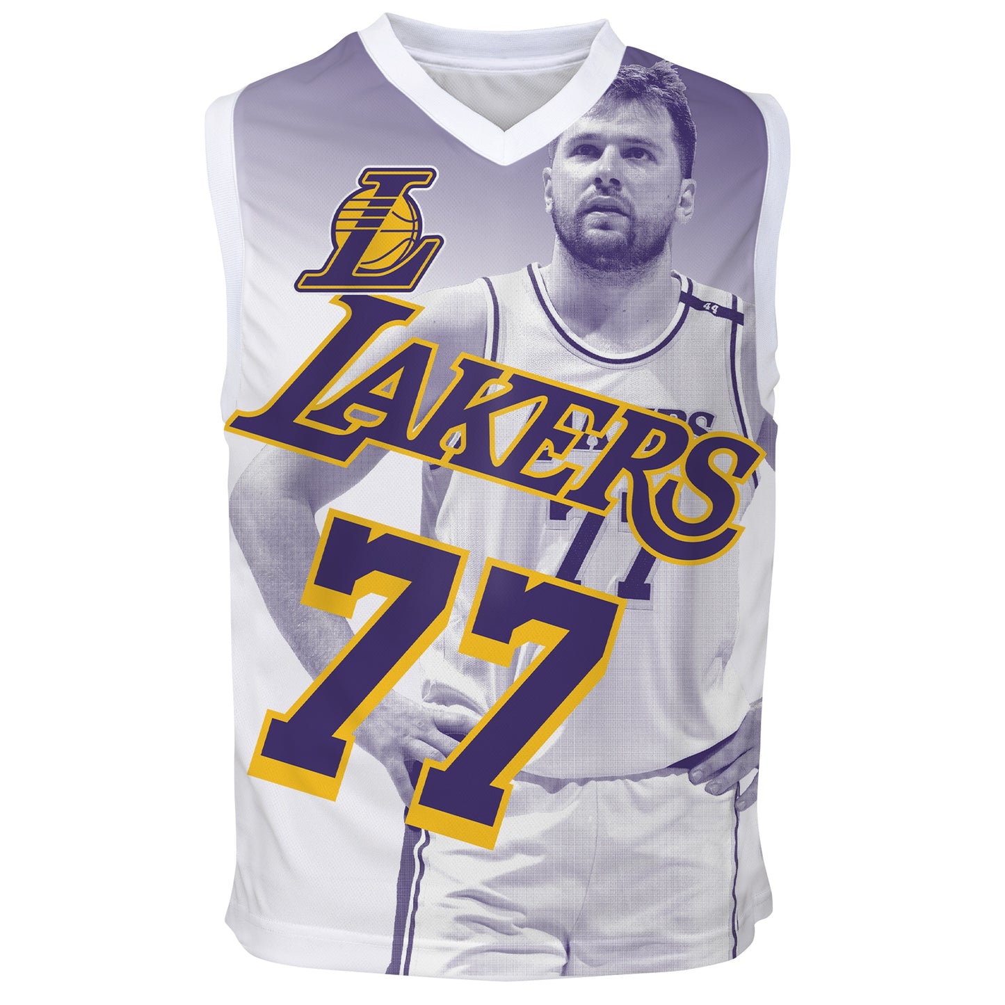 Youth Los Angeles Lakers Luka Dončić Outerstuff Purple Hometown Fashion Jersey