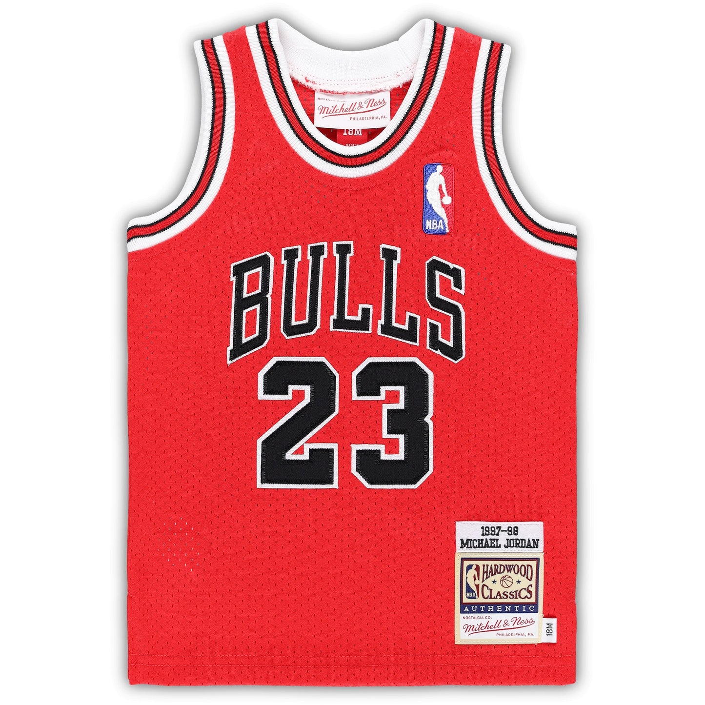 Infant Chicago Bulls Michael Jordan Mitchell & Ness Red 1985/86 Hardwood Classics Authentic Jersey