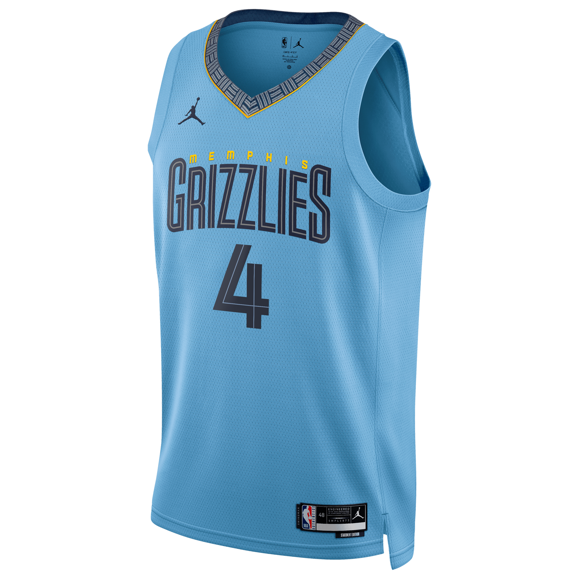 Unisex Memphis Grizzlies Walter Clayton Jr. Jordan Brand Light Blue Swingman Jersey - Statement Edition