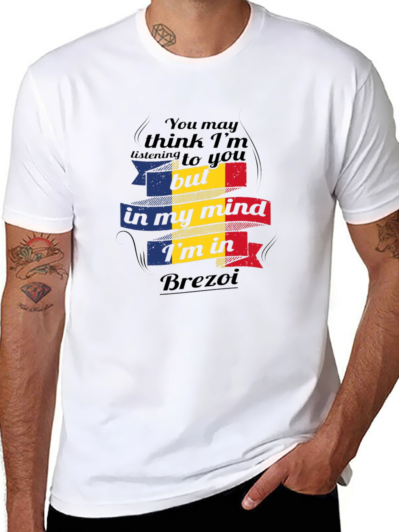 Brezoi Mind T-Shirt - Romanian Pride Tee