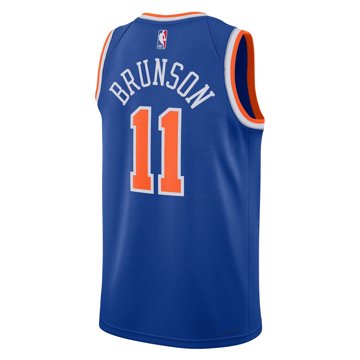 Unisex New York Knicks Jalen Brunson Nike Blue Swingman Jersey - Icon Edition
