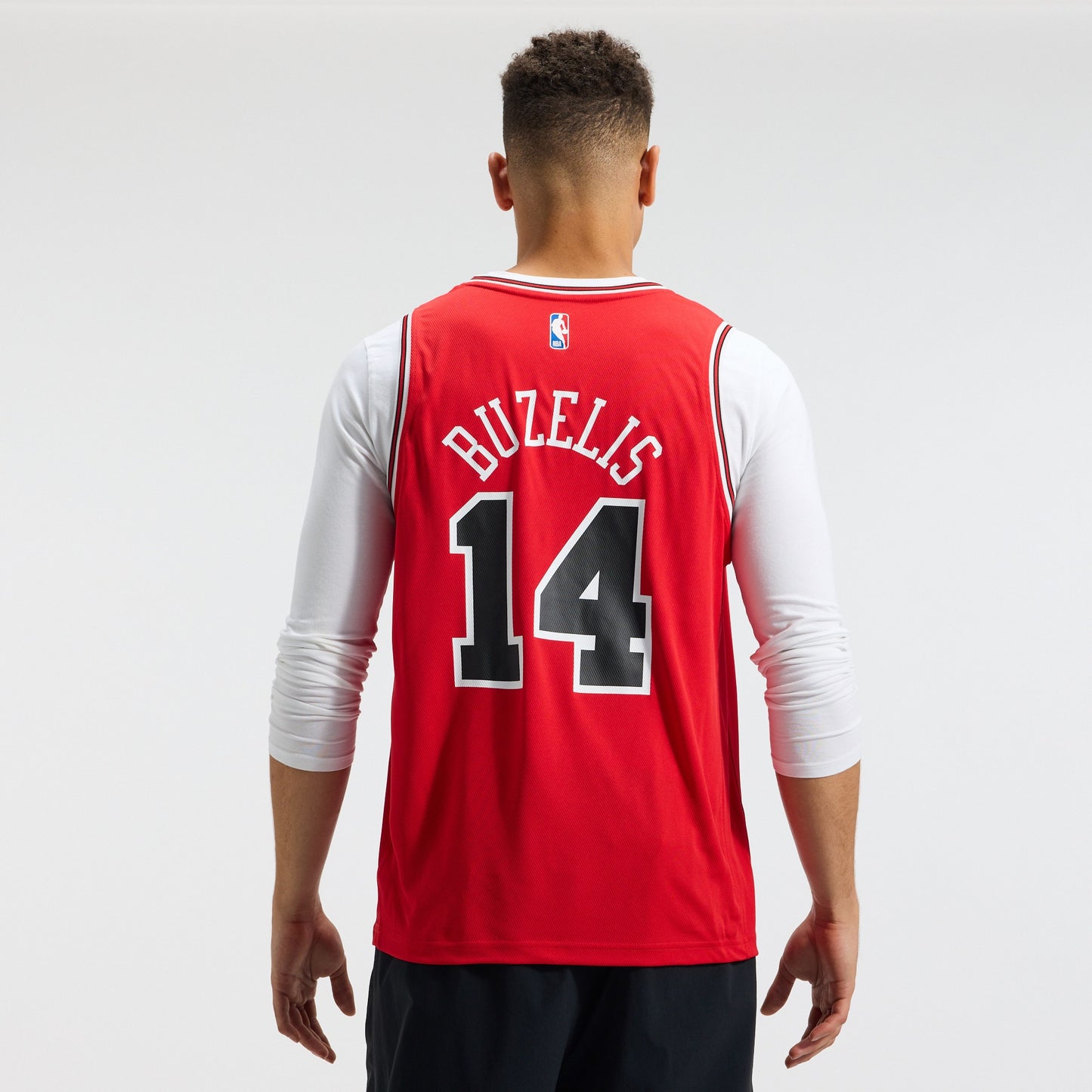 Men's Chicago Bulls Matas Buzelis Fanatics Red Fast Break Replica Player Jersey - Icon Edition
