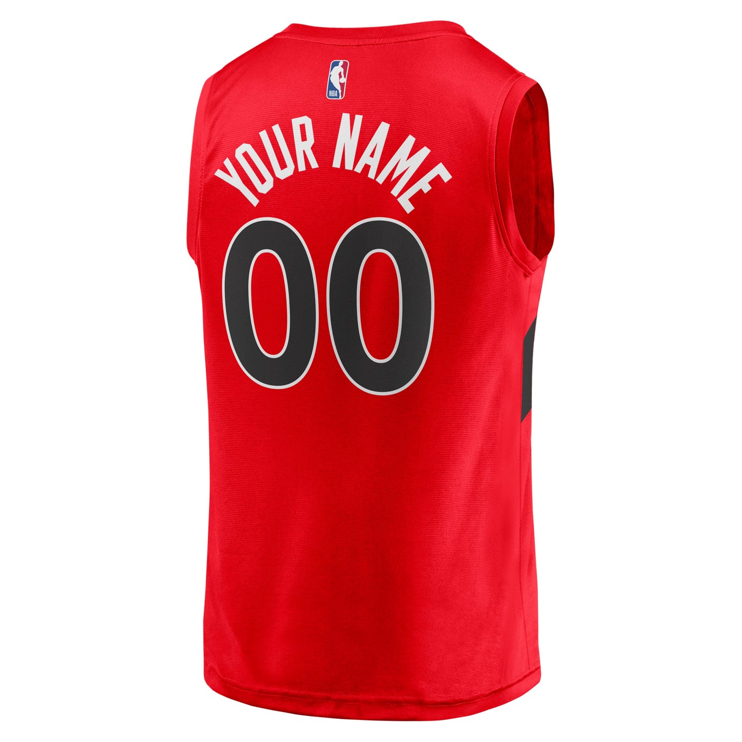 Men's Toronto Raptors Fanatics Red Fast Break Replica Custom Jersey - Icon Edition