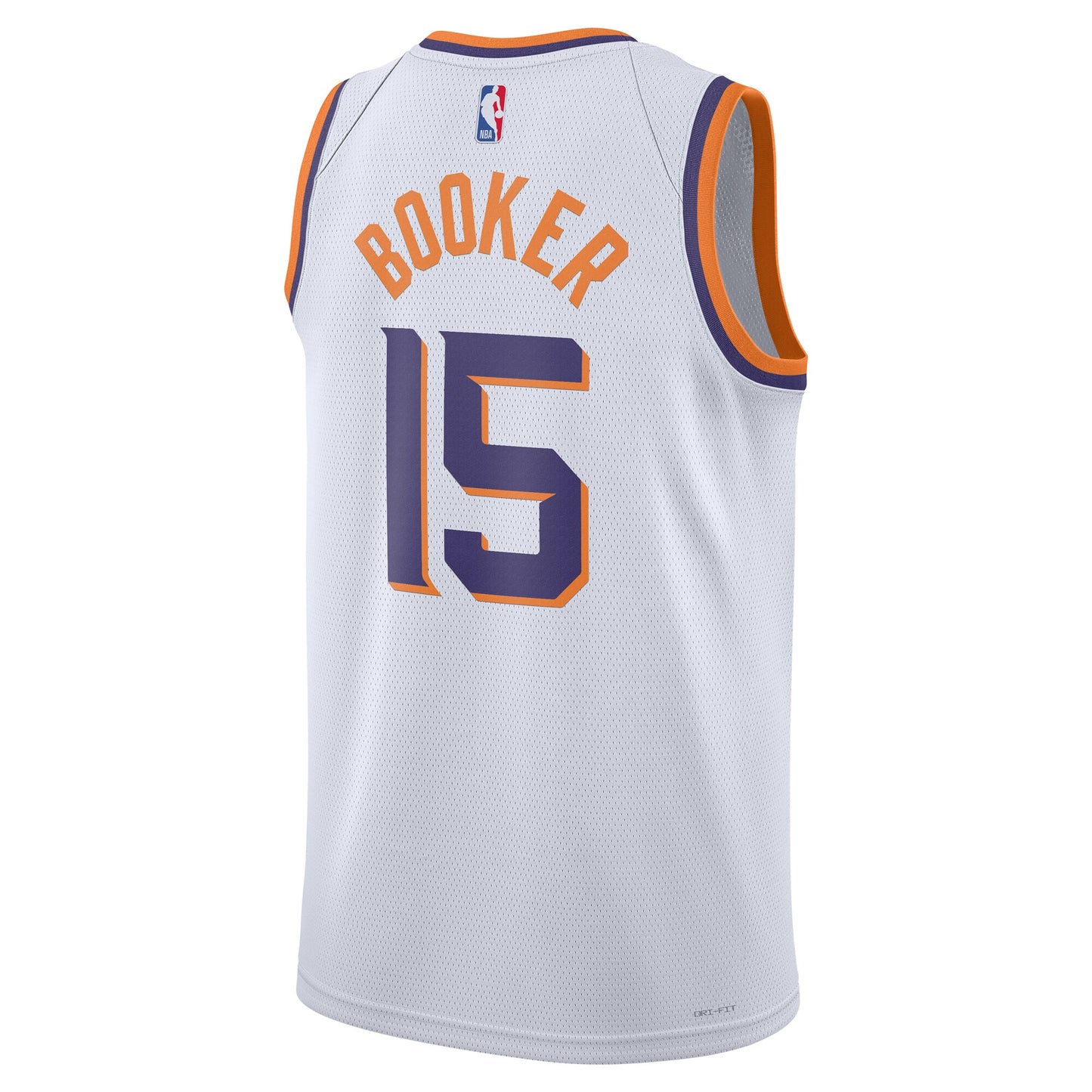 Unisex Phoenix Suns Devin Booker Nike White Swingman Player Jersey - Association Edition