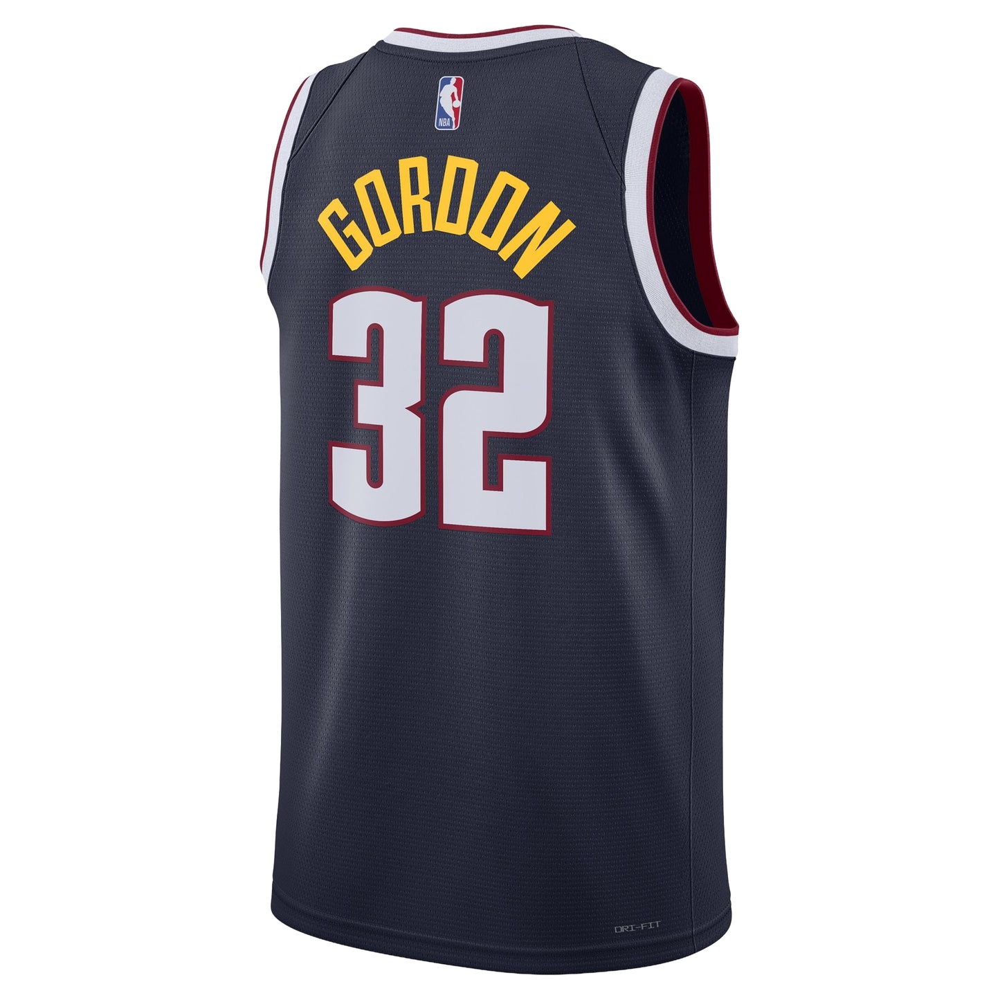 Unisex Denver Nuggets Aaron Gordon Nike Navy Swingman Jersey - Icon Edition