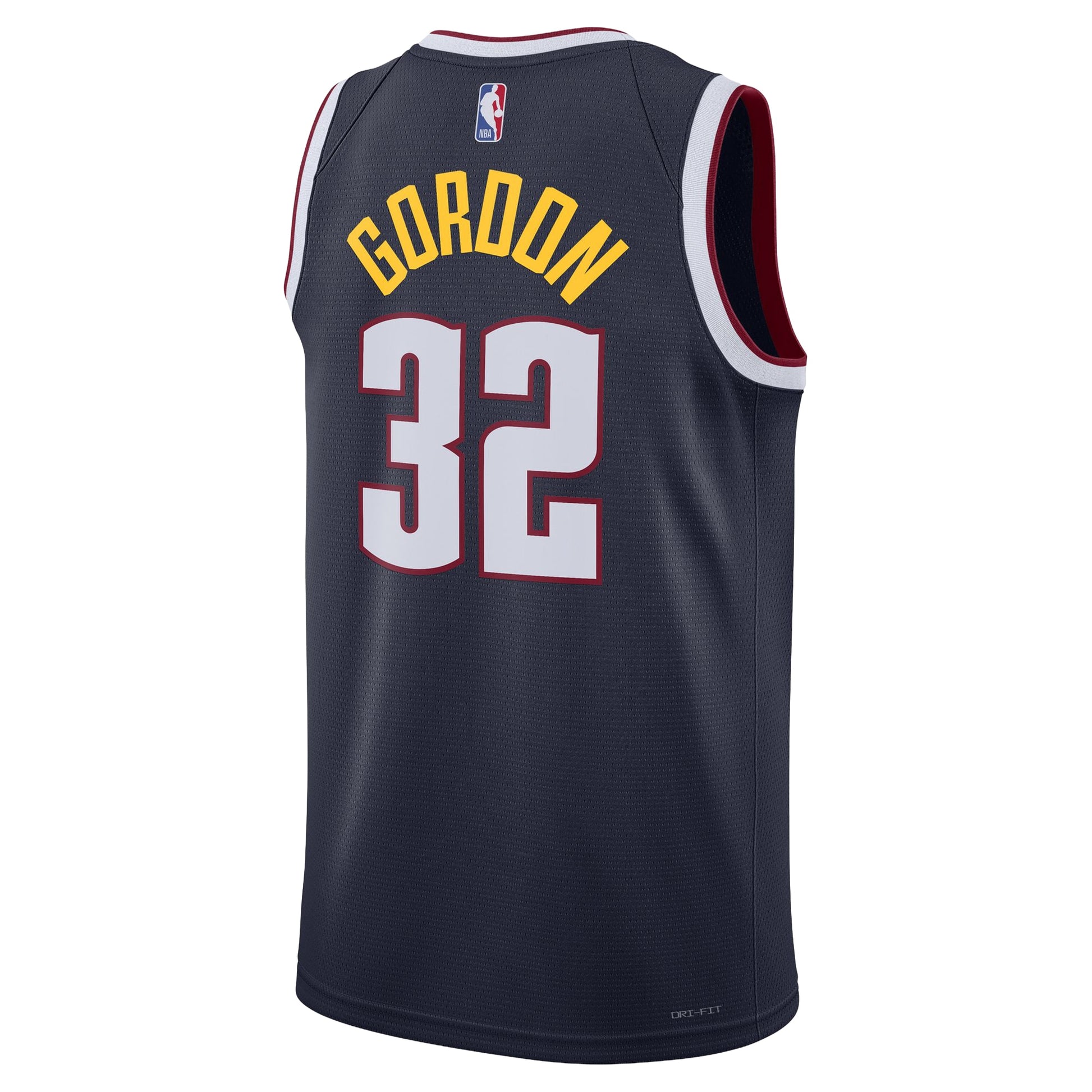 Unisex Denver Nuggets Aaron Gordon Nike Navy Swingman Jersey - Icon Edition