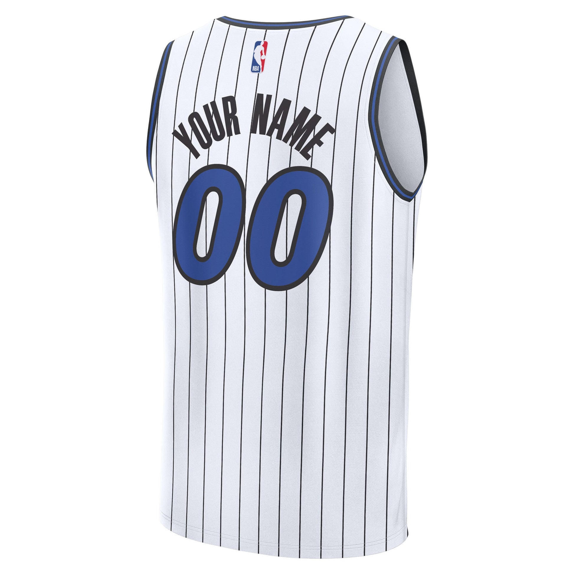 Youth Orlando Magic Fanatics White Fast Break Replica Custom Jersey - Association Edition