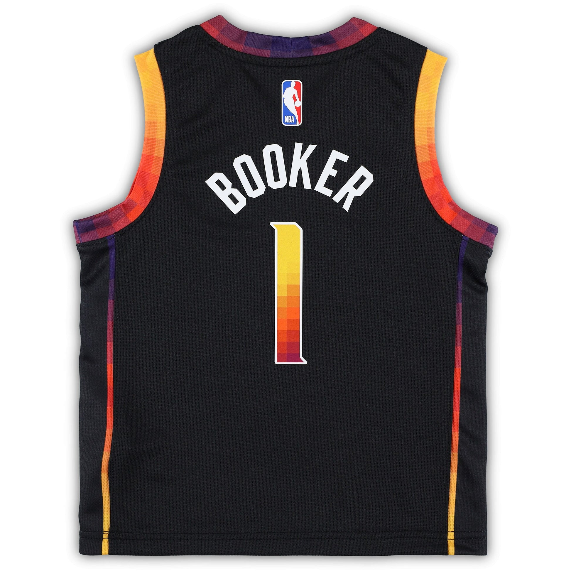 Preschool Phoenix Suns Devin Booker Jordan Brand Black 2022/23 Swingman Jersey - Statement Edition