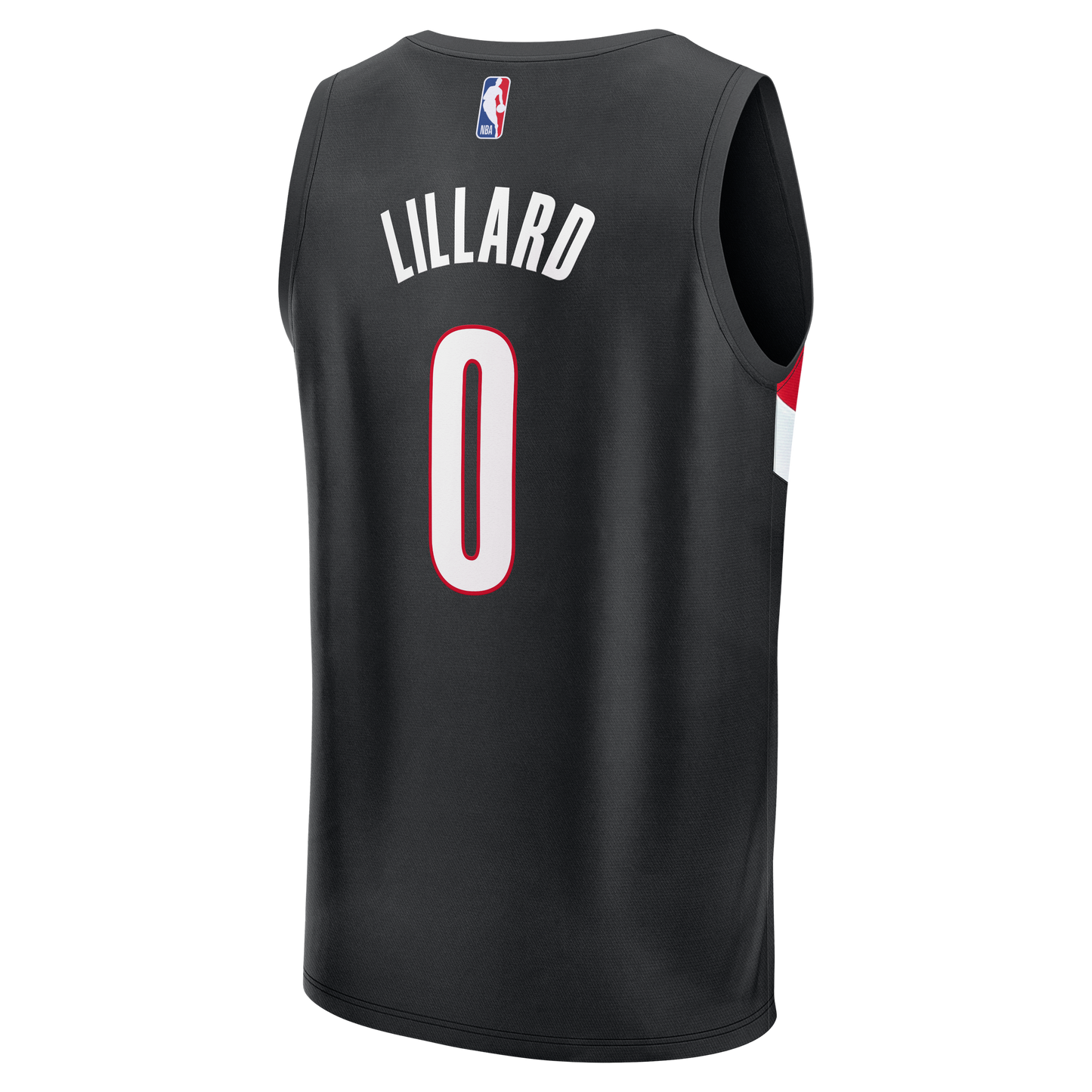 Youth Portland Trail Blazers Damian Lillard Fanatics Black Fast Break Replica Jersey - Icon Edition