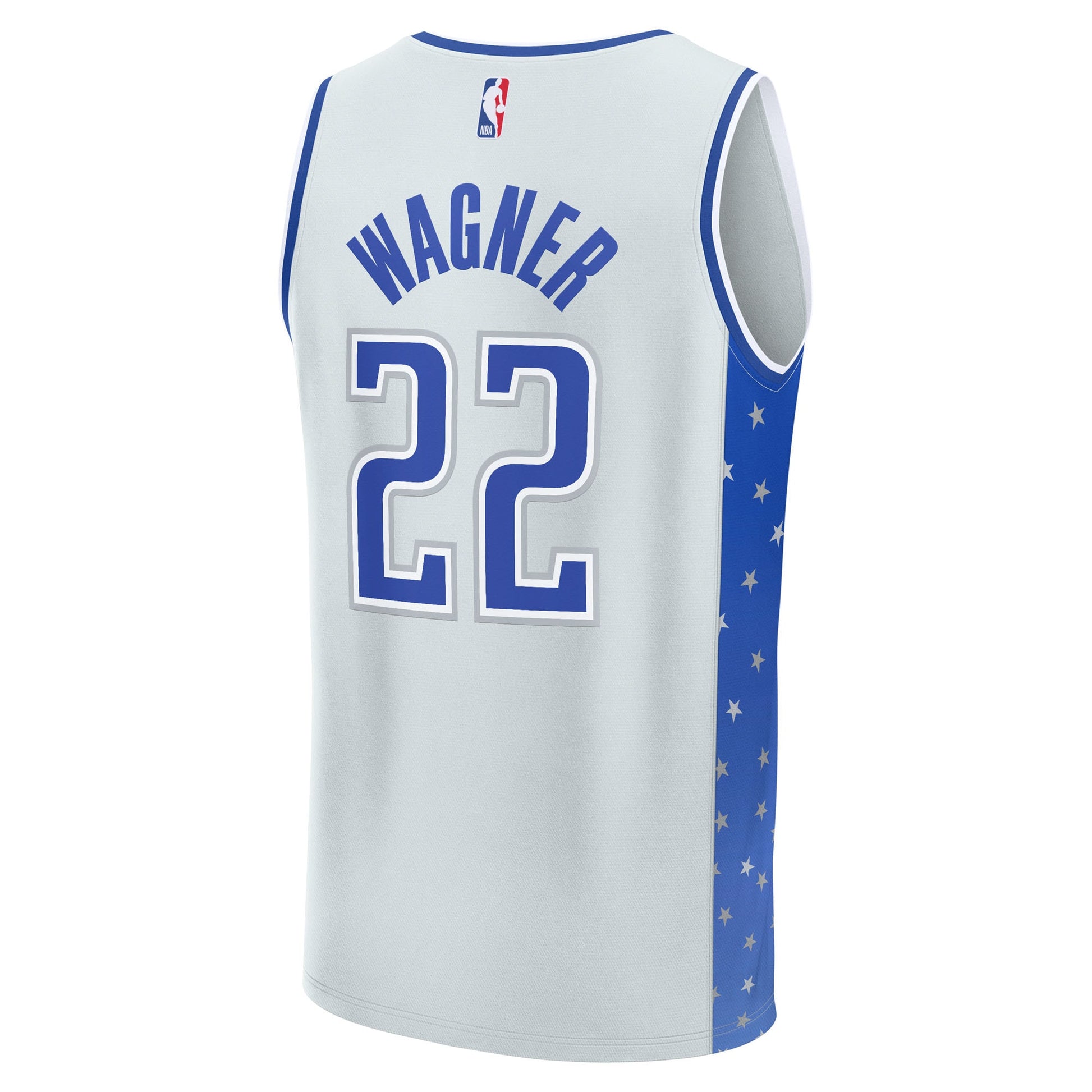 Youth Orlando Magic Franz Wagner Fanatics Silver 2025/26 City Edition Fast Break Jersey