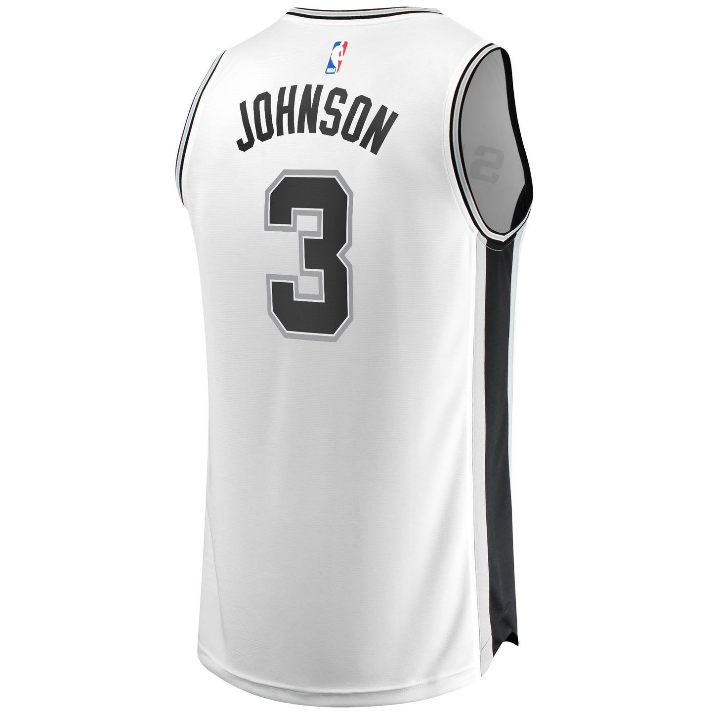 Men's San Antonio Spurs Keldon Johnson Fanatics White Fast Break Association Jersey