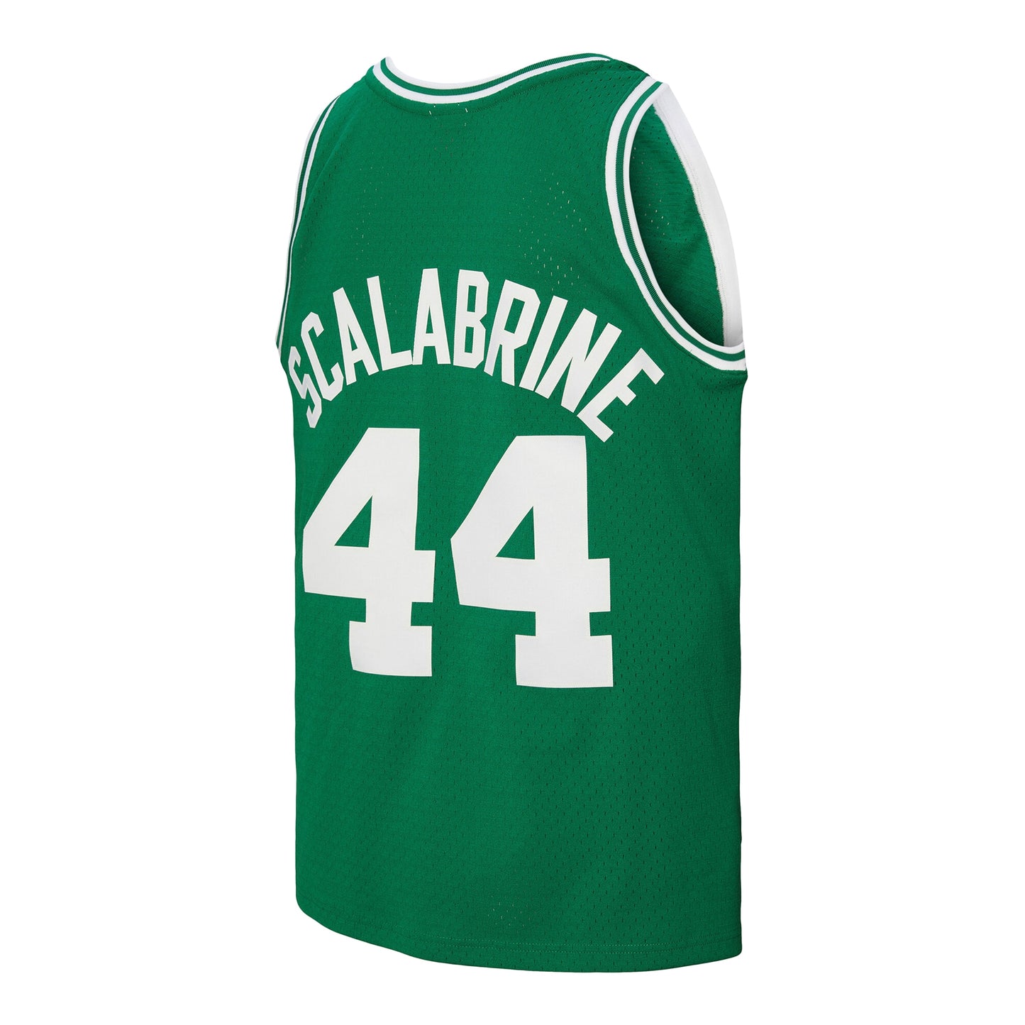 Men's Boston Celtics Brian Scalabrine Mitchell & Ness Kelly Green 2007/08 Hardwood Classics Swingman Jersey