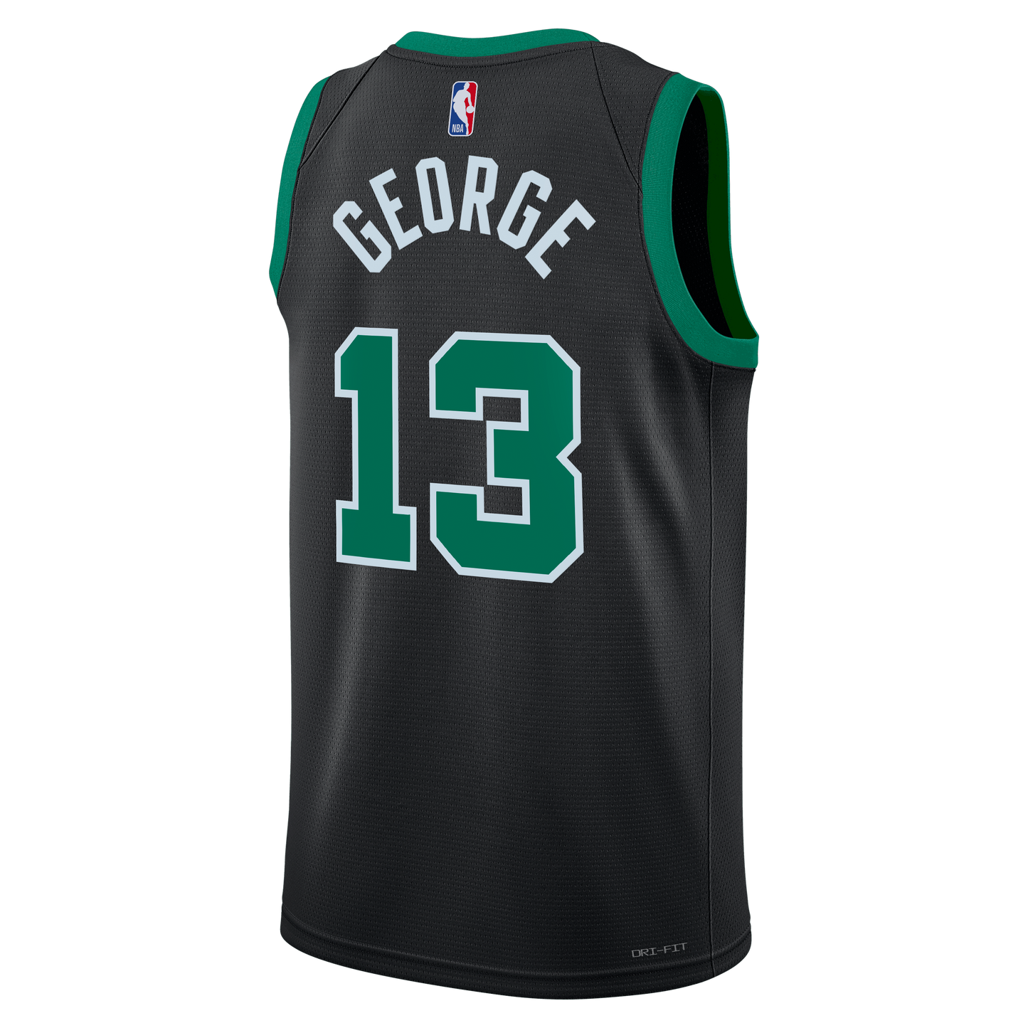 Unisex Boston Celtics Paul George Jordan Brand Black Swingman Jersey - Statement Edition